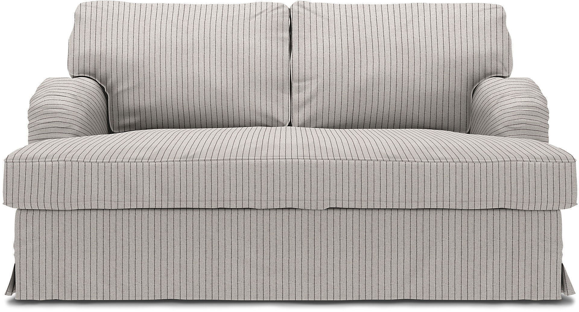 IKEA - Stocksund 2 Seater Sofa Cover, Silver Grey, Cotton - Bemz