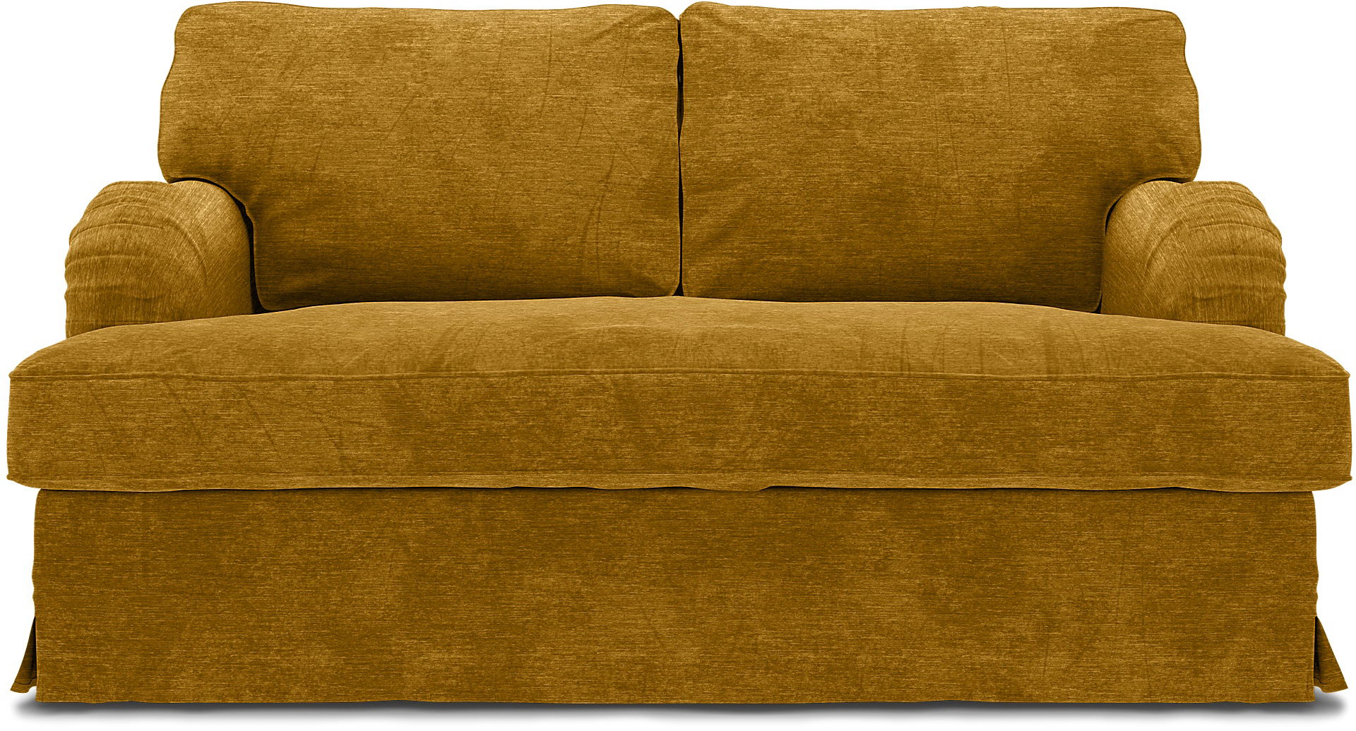 IKEA - Stocksund 2 Seater Sofa Cover, Tumeric, Velvet - Bemz