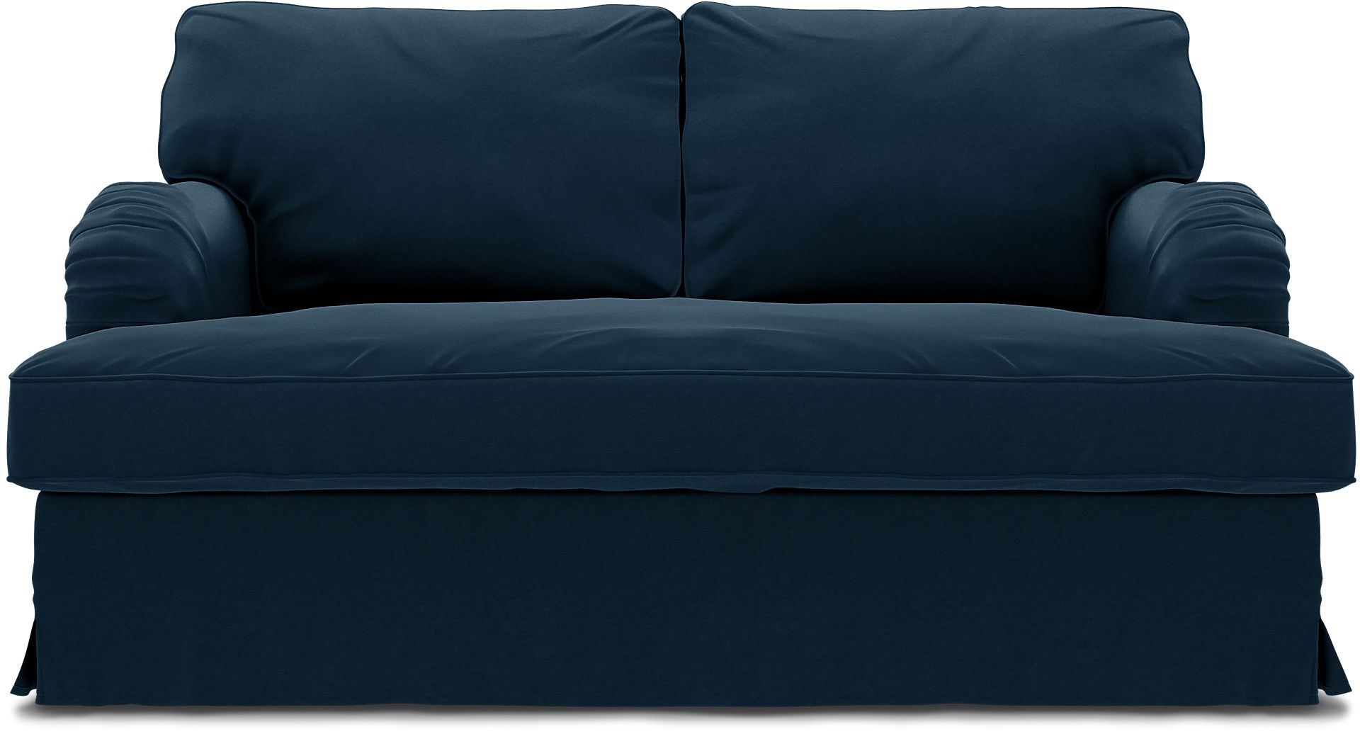 IKEA - Stocksund 2 Seater Sofa Cover, Midnight, Velvet - Bemz