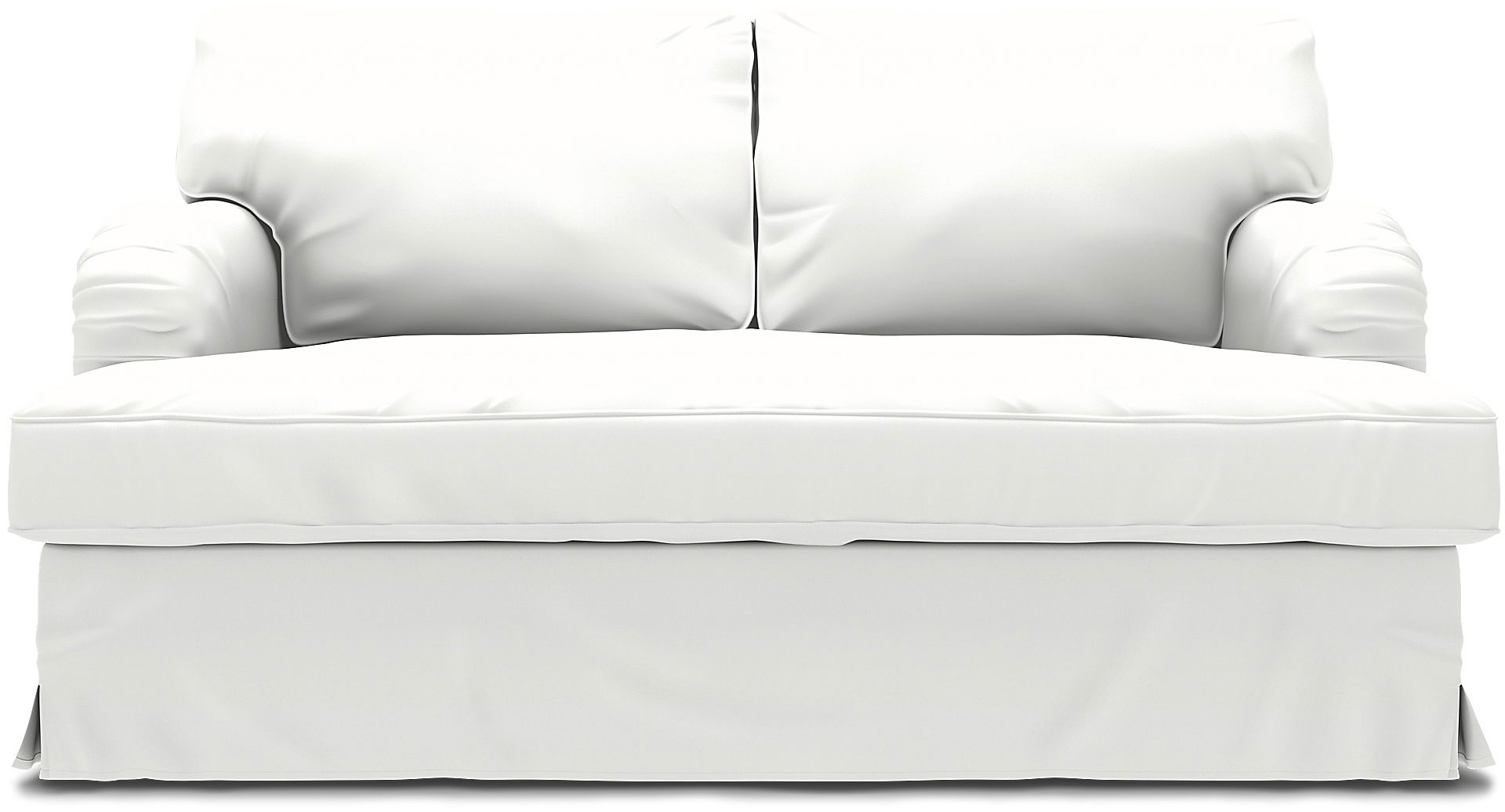IKEA - Stocksund 2 Seater Sofa Cover, Absolute White, Linen - Bemz