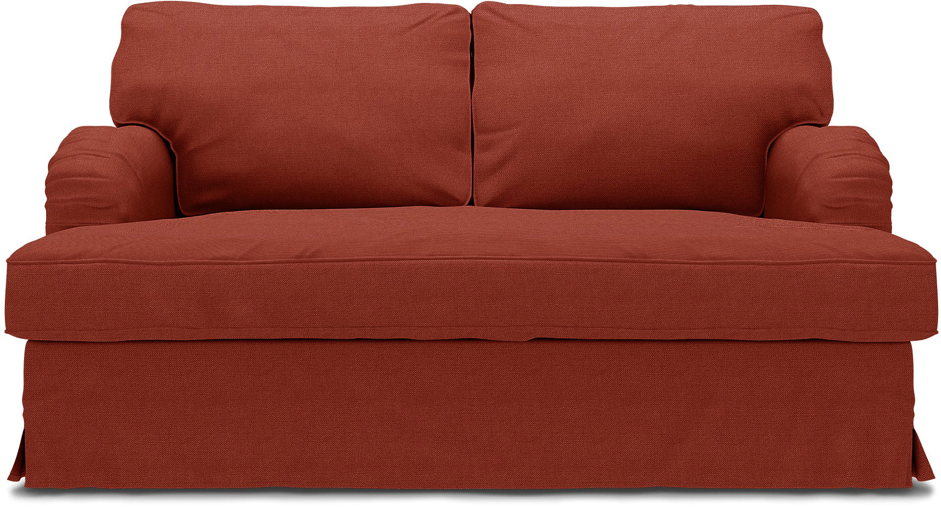 IKEA - Stocksund 2 Seater Sofa Cover, Cayenne, Linen - Bemz
