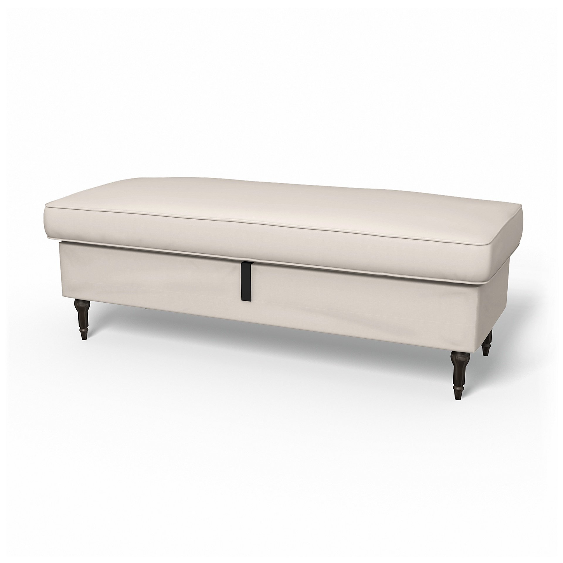 IKEA - Stocksund Bench Cover, Soft White, Cotton - Bemz