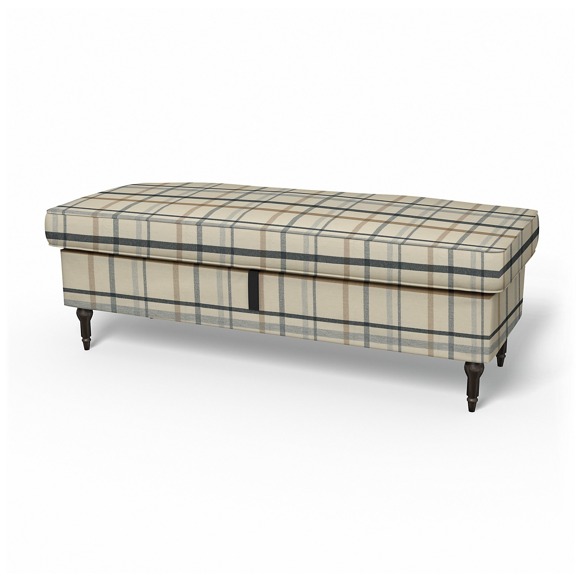 IKEA - Stocksund Bench Cover, Fawn Brown, Wool - Bemz