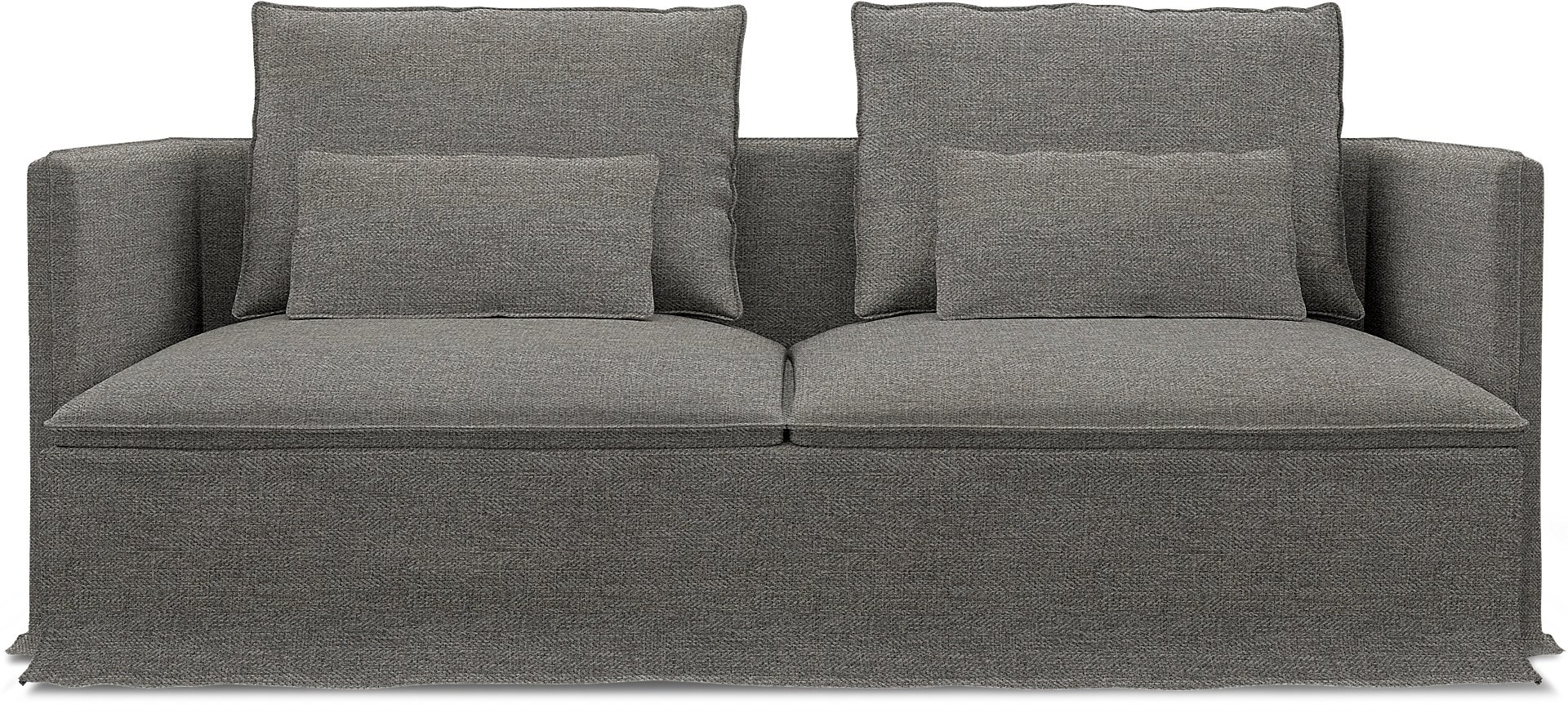 IKEA - Soderhamn 3 Seater Sofa Cover, Taupe, Boucle & Texture - Bemz