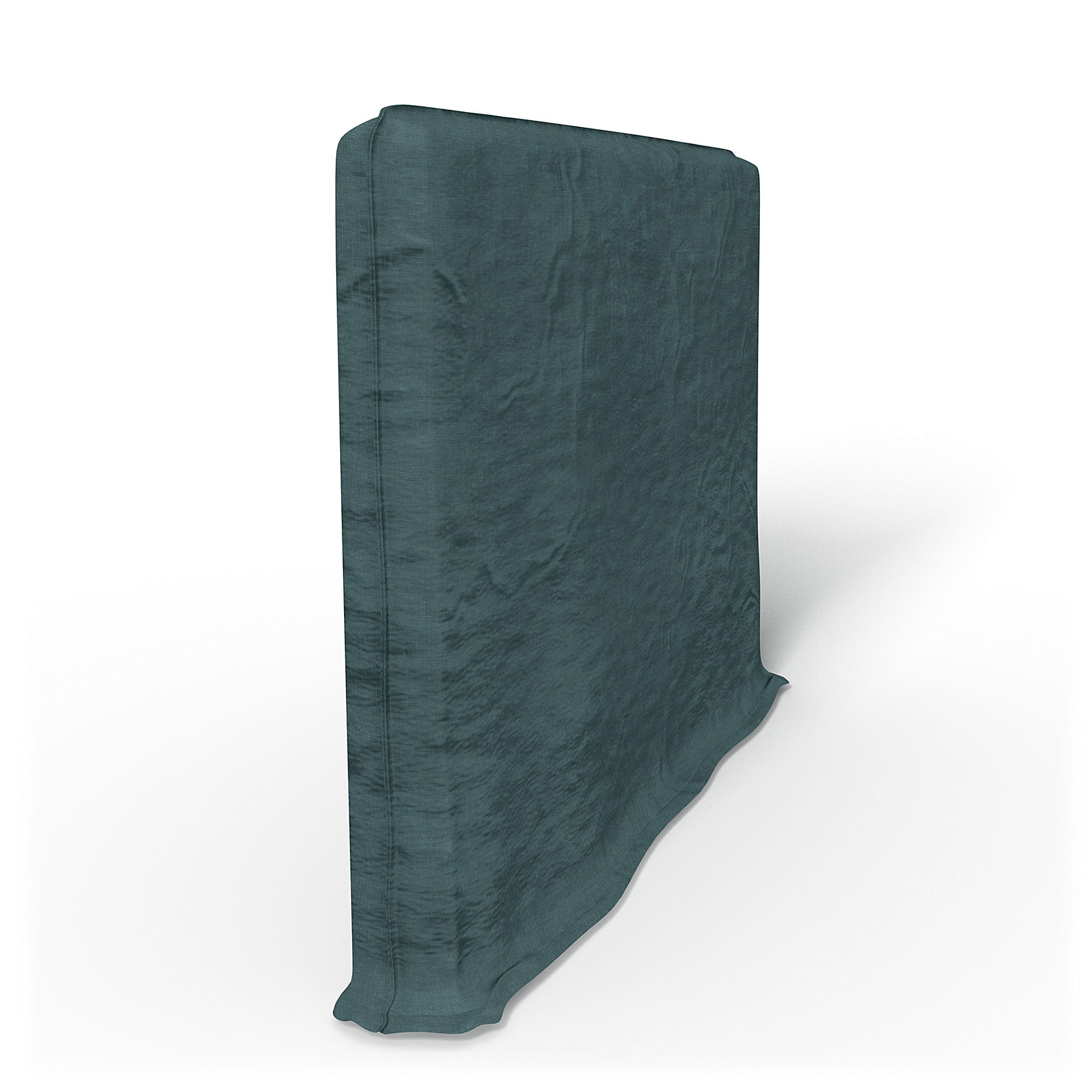 IKEA - Söderhamn Armrest Cover, Slate Blue, Linen - Bemz
