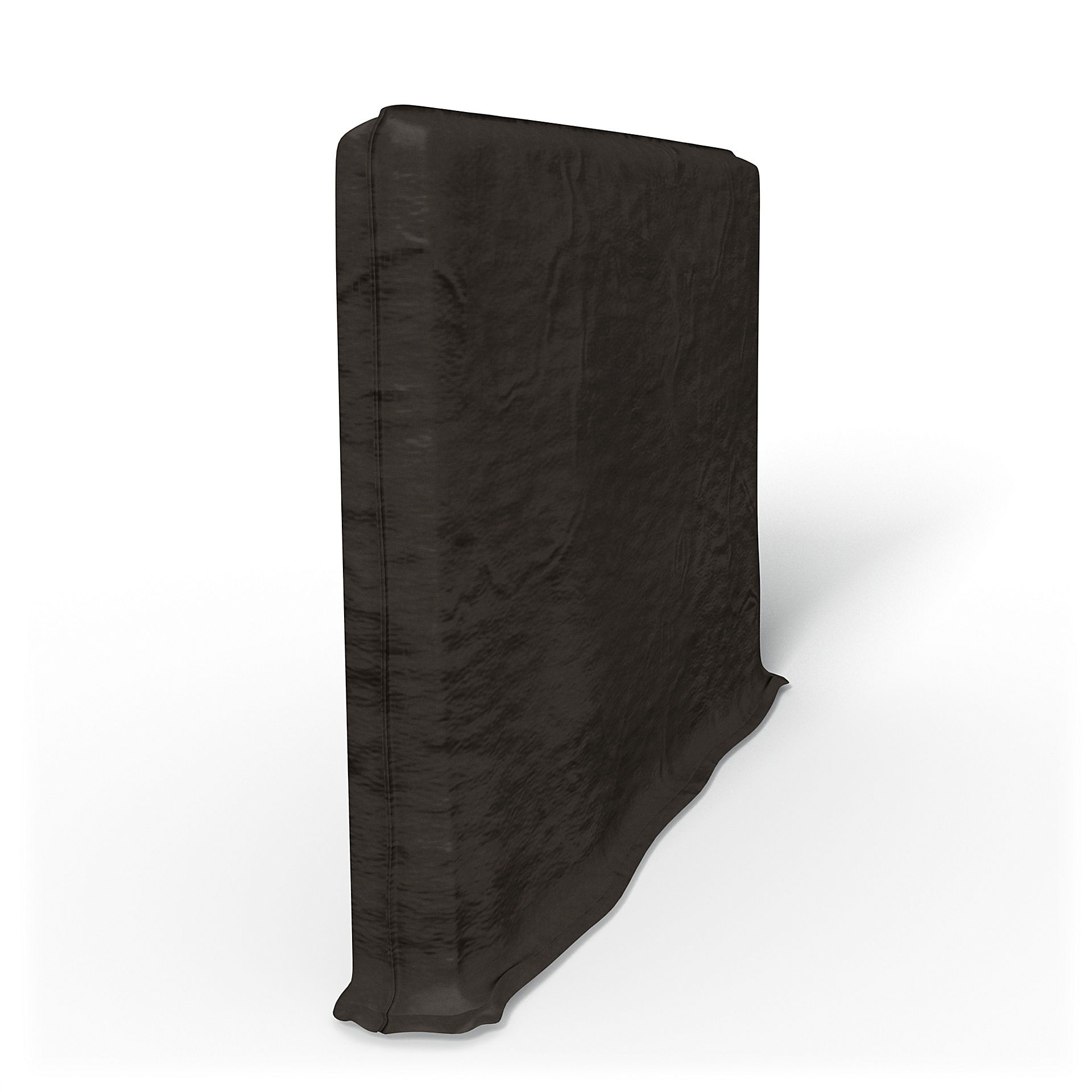 IKEA - Söderhamn Armrest Cover, Licorice, Velvet - Bemz