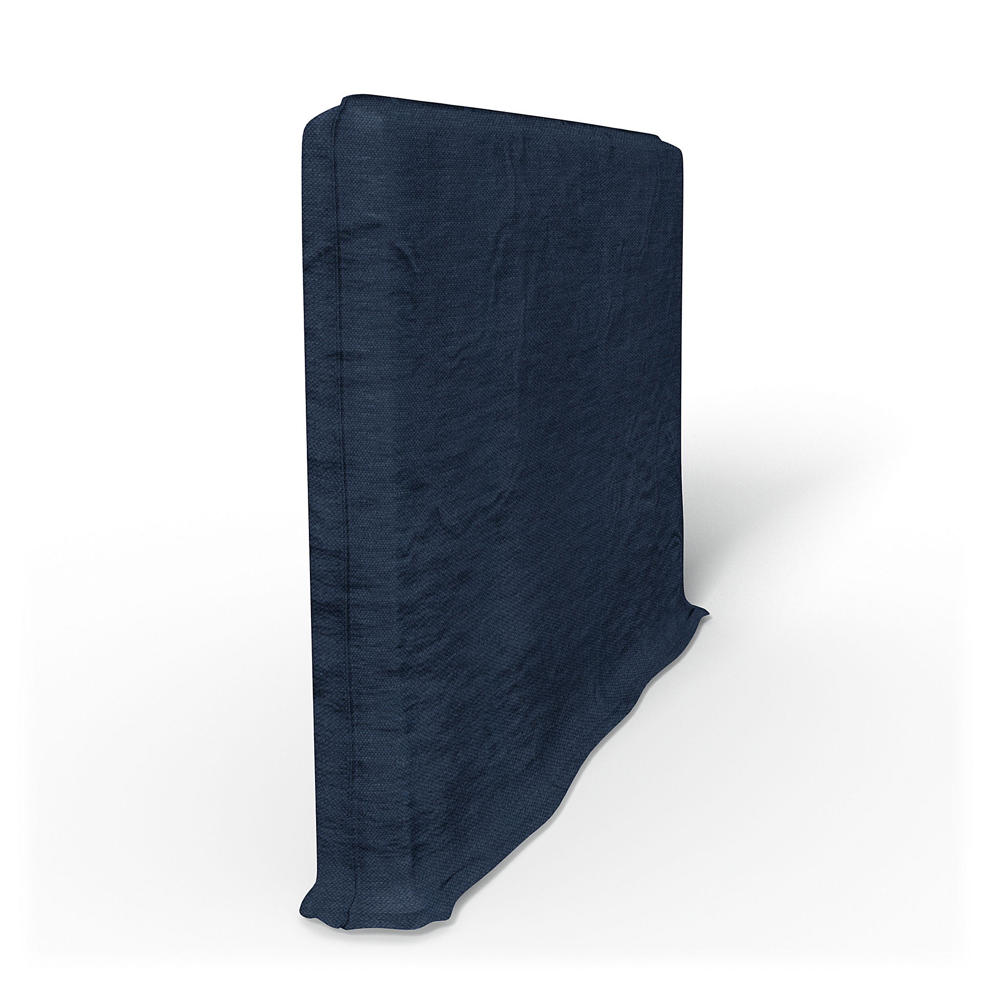 IKEA - Söderhamn Armrest Cover, Navy Blue, Linen - Bemz