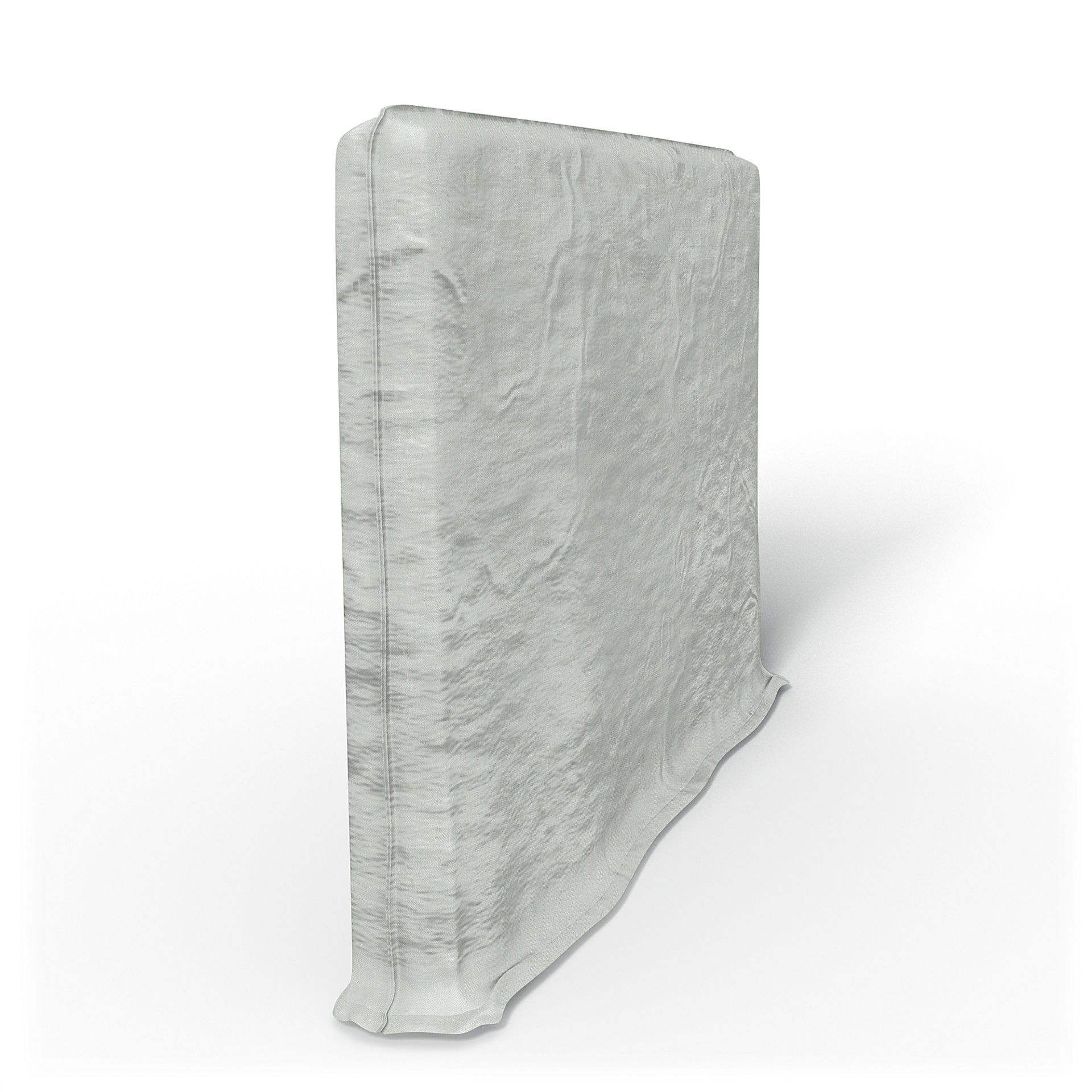 IKEA - Söderhamn Armrest Cover, Silver Grey, Linen - Bemz