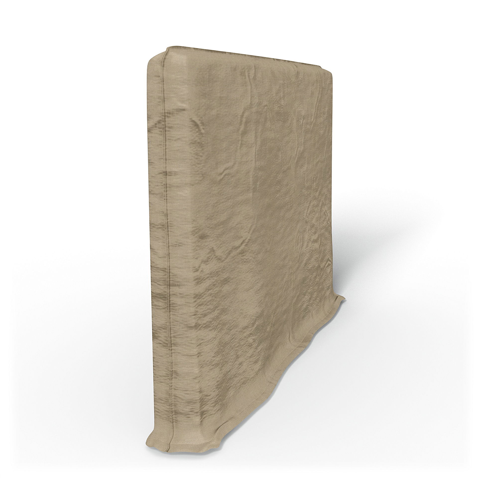 IKEA - Söderhamn Armrest Cover, Tan, Linen - Bemz