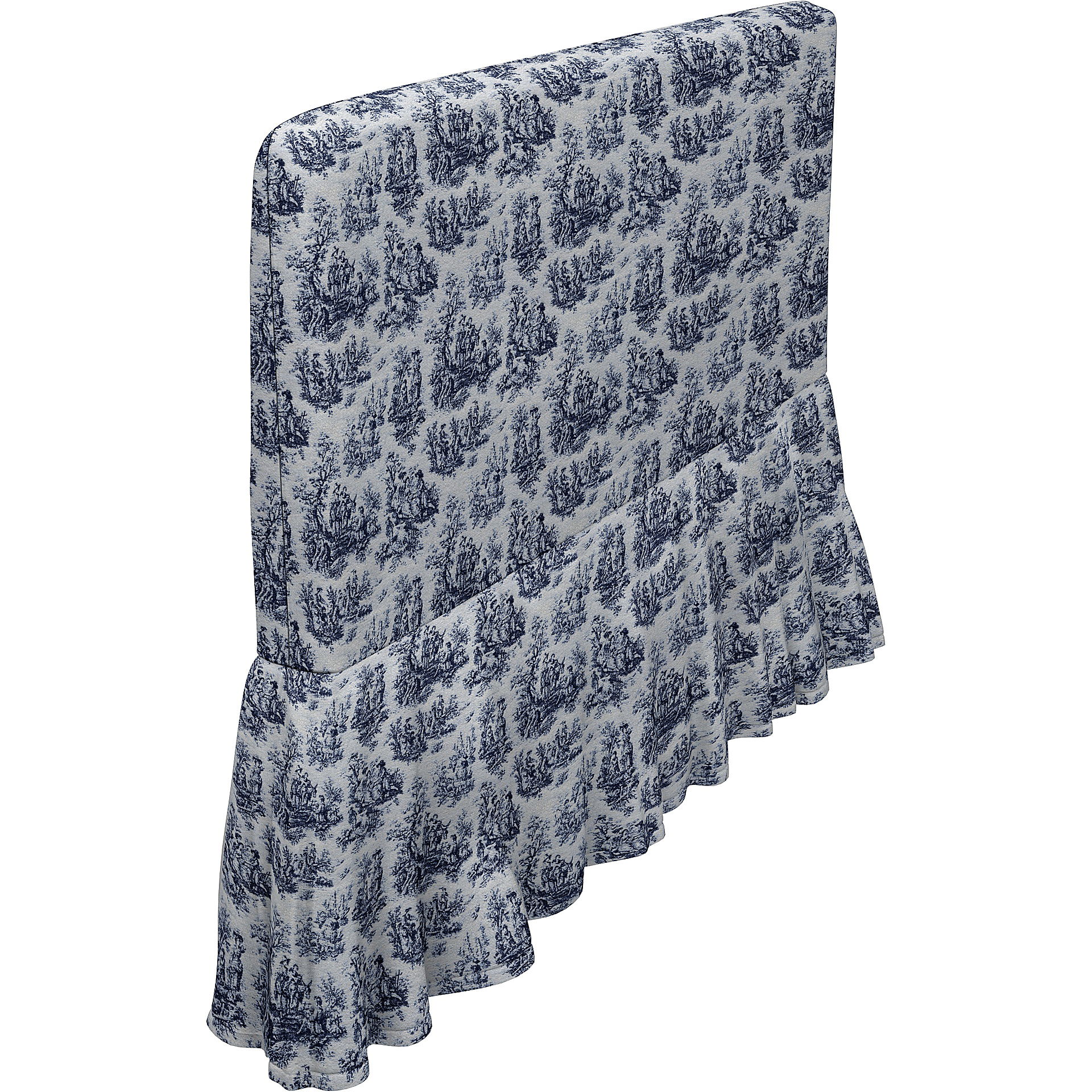 IKEA - Söderhamn armrest cover, Dark Blue, Bouclé & Texture - Bemz