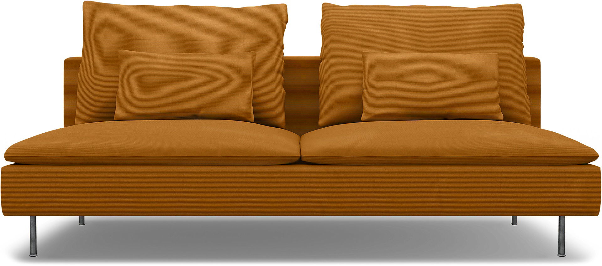 IKEA - Överdrag till Söderhamn bäddsoffsektion, Saffron, Manchester - Bemz