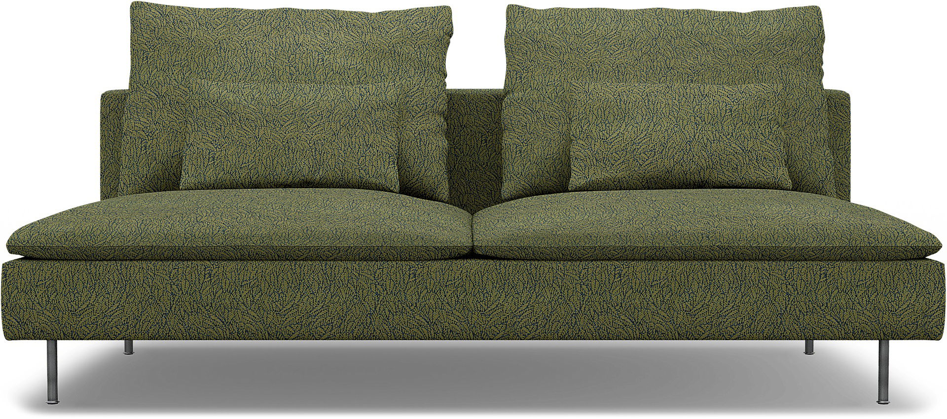 IKEA - Söderhamn 3 Seater Section Cover, Green, BEMZ NATURE'S PALETTE COLLECTION - Bemz