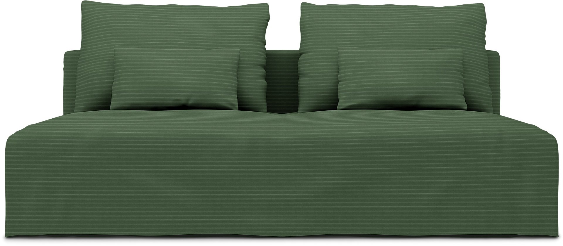 IKEA - Soderhamn 3 Seater Section Cover, Palm Green, Corduroy - Bemz