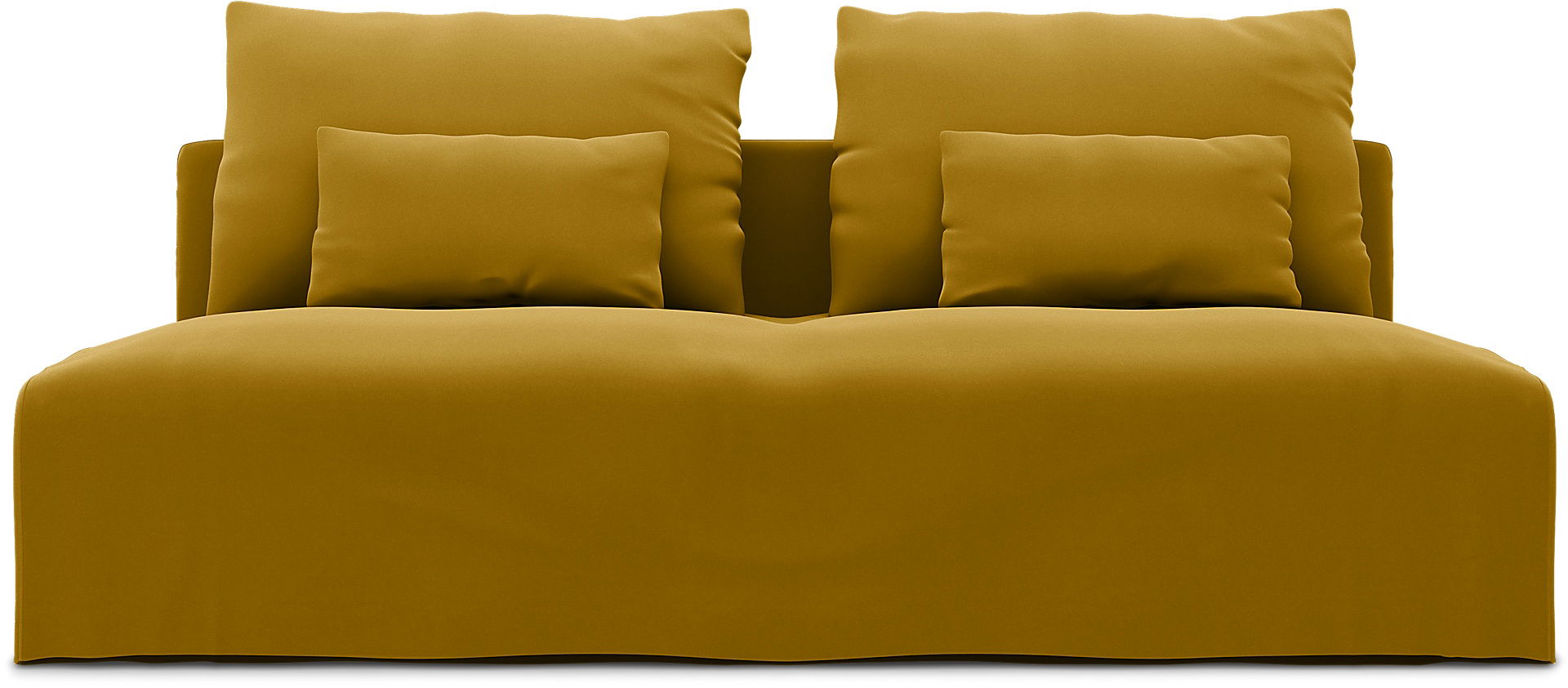 IKEA - Soderhamn 3 Seater Section Cover, Dijon, Velvet - Bemz