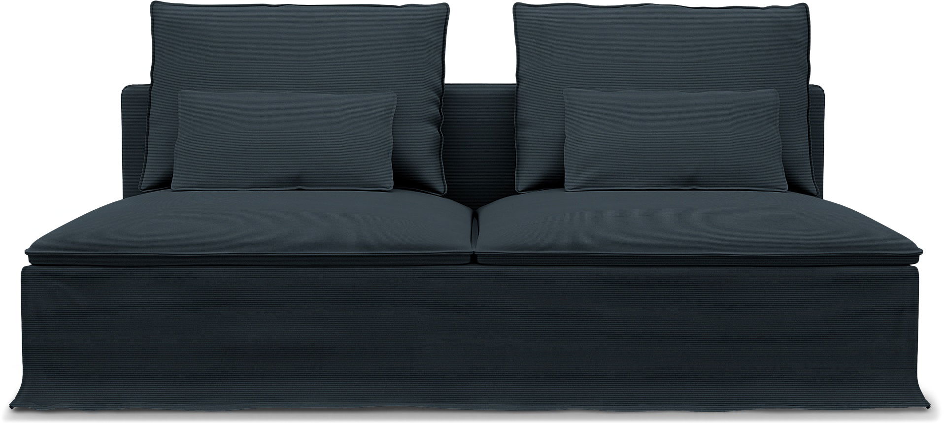 IKEA - Överdrag till Söderhamn 3-sitssektion, Orion Blue, Manchester - Bemz