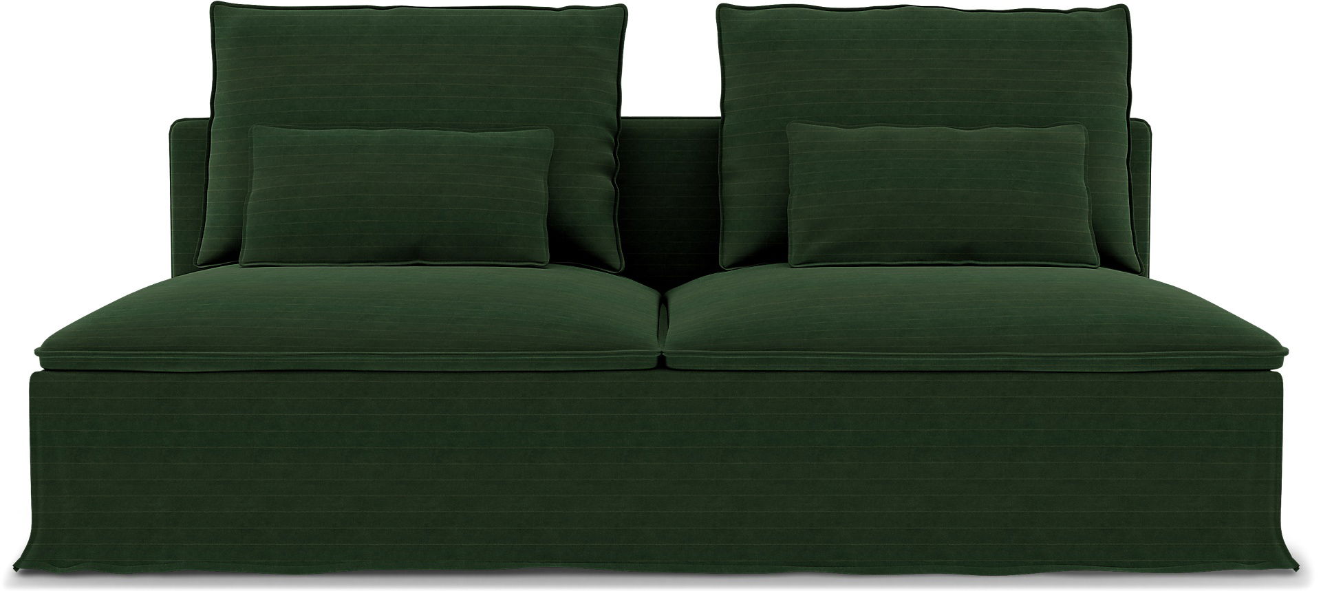 IKEA - Söderhamn 3 Seat Section Cover, Deep Green, BEMZ NATURE'S PALETTE COLLECTION - Bemz
