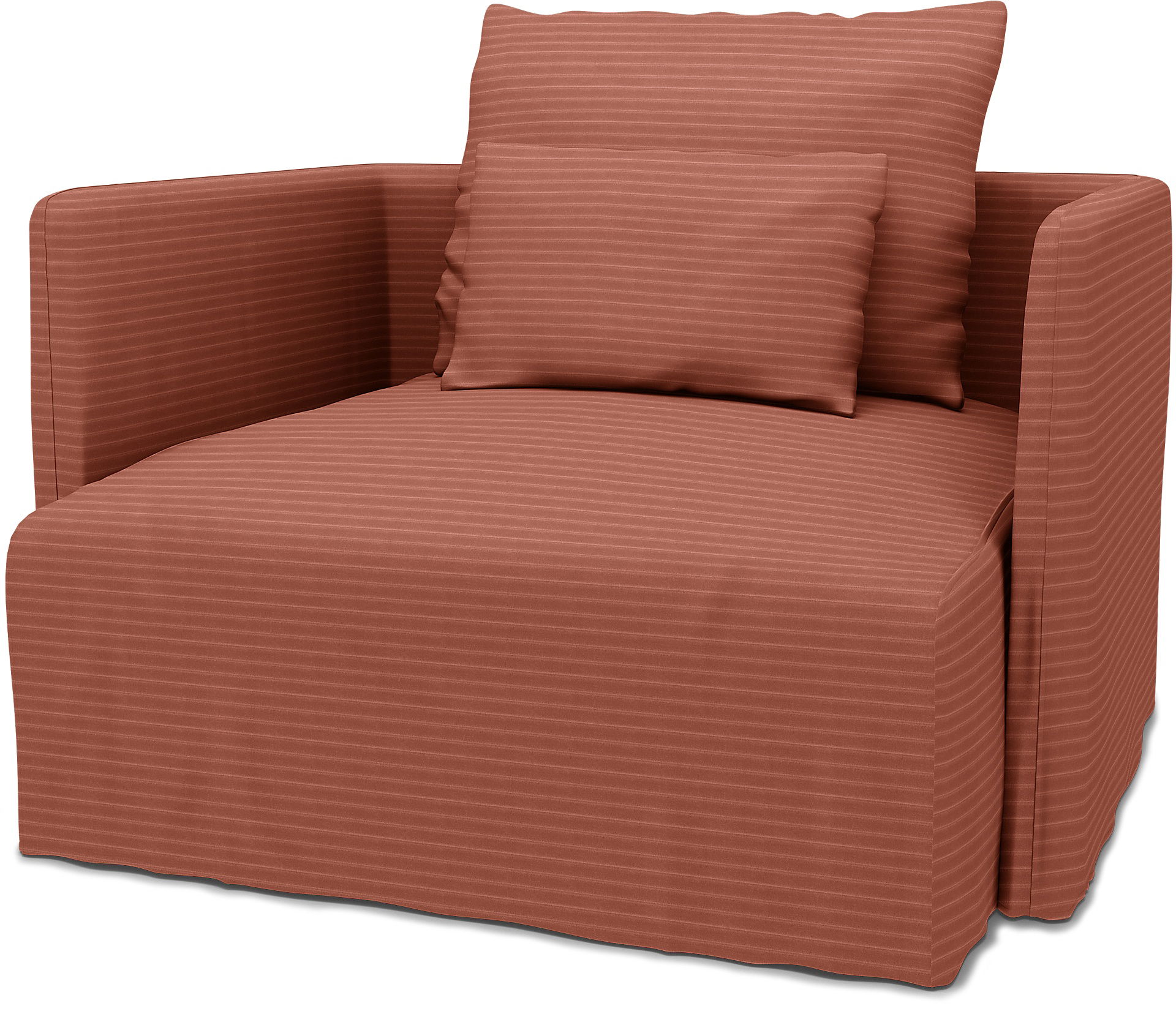 IKEA - Överdrag till Söderhamn fåtölj, Retro Pink, Manchester - Bemz