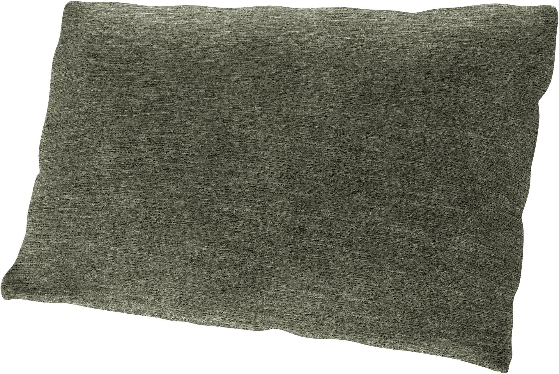 IKEA - Söderhamn Small Decorative Cushion Cover, Green Grey, Velvet - Bemz