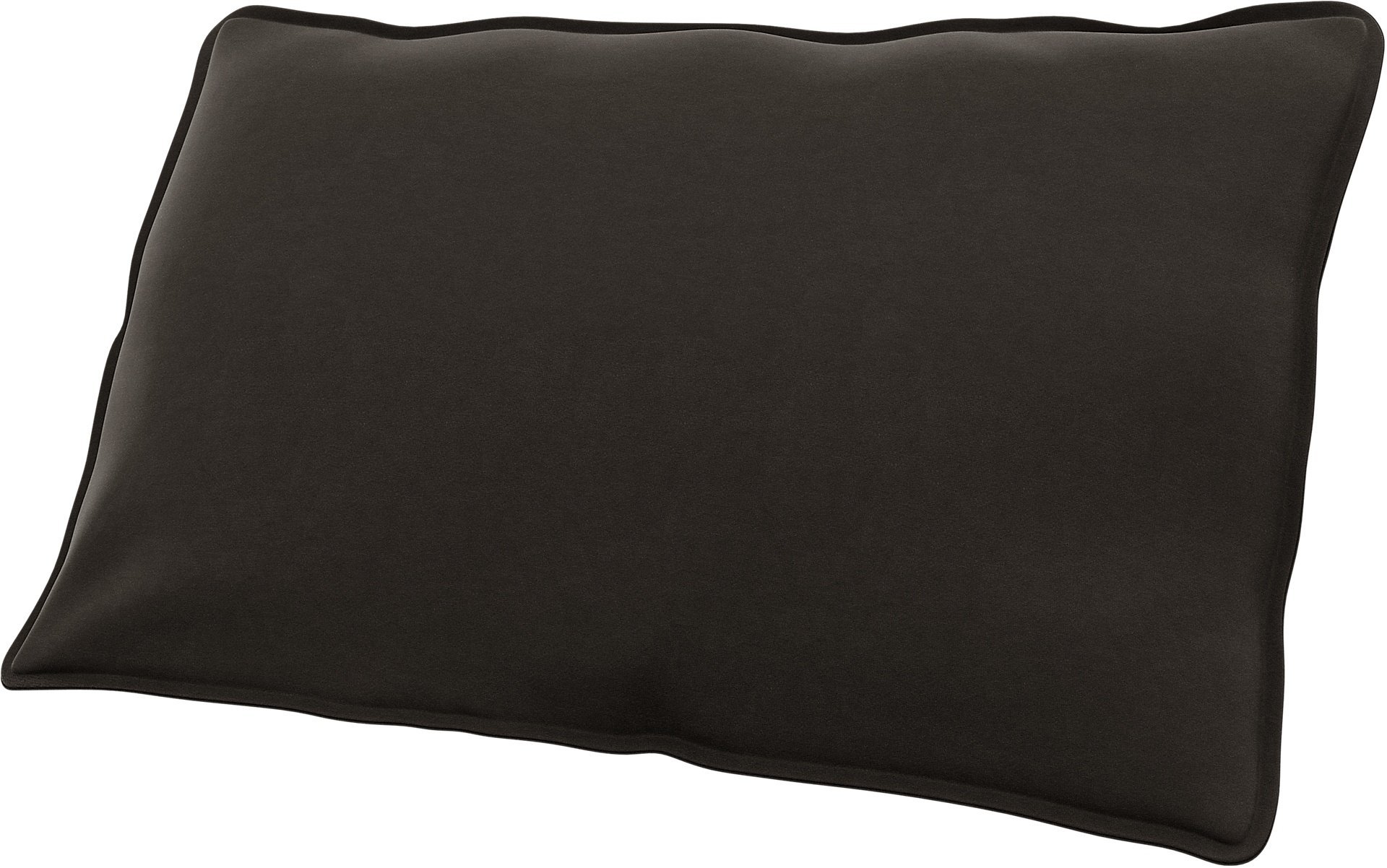 IKEA - Soderhamn Small Decorative Cushion Cover, Licorice, Velvet - Bemz