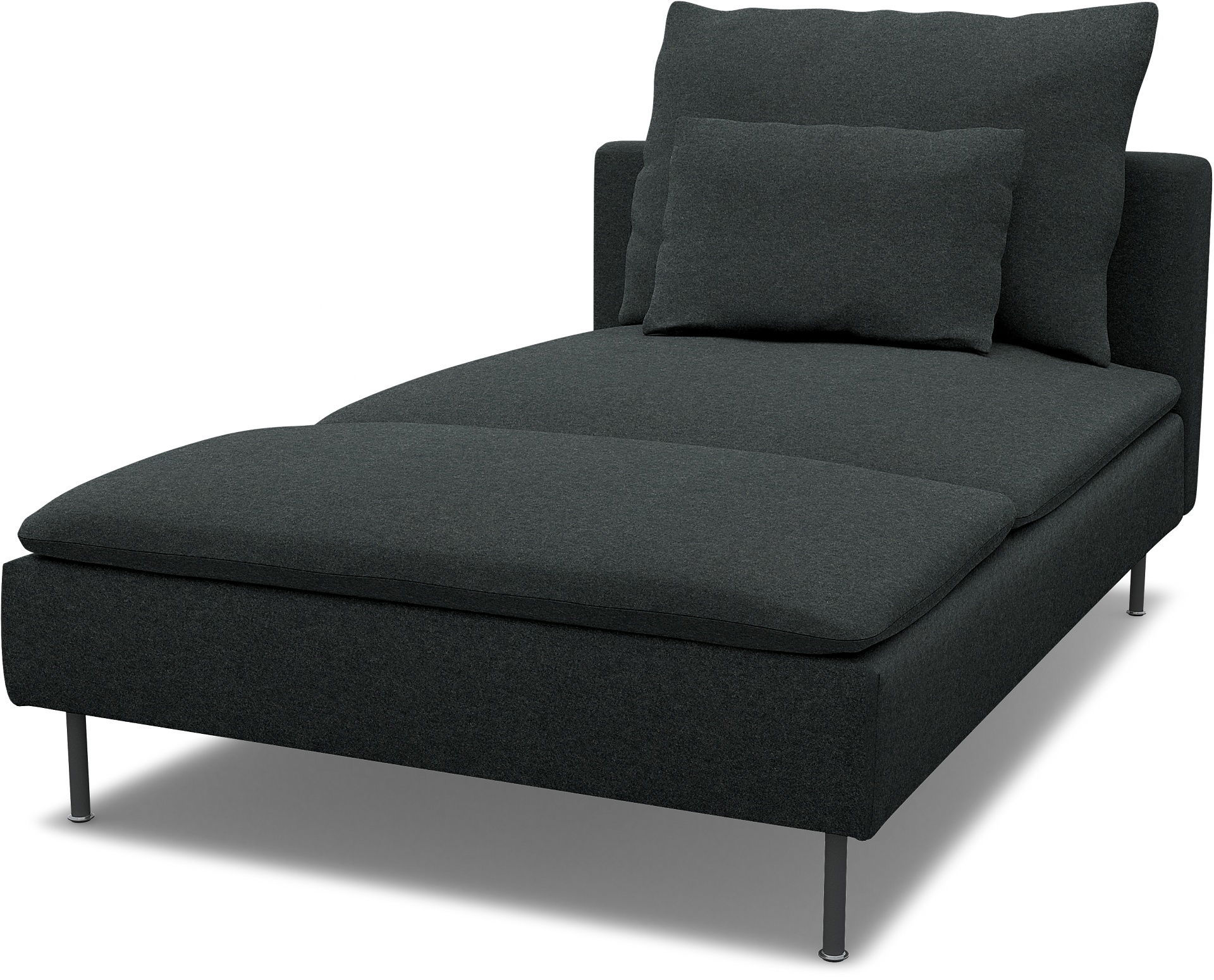 IKEA - Överdrag till Söderhamn schäslong, Stone, ULL - Bemz