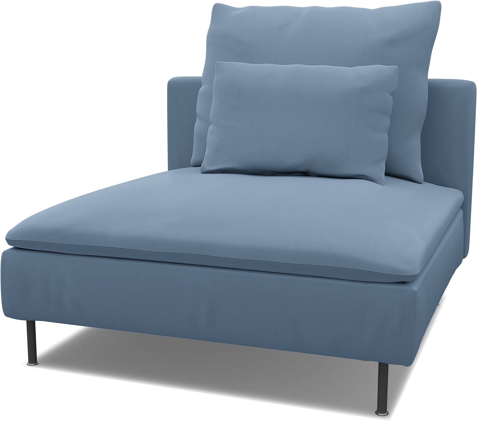 Spare Parts for SODERHAMN 1 SEAT SECTION , Dusty Blue, Cotton - Bemz