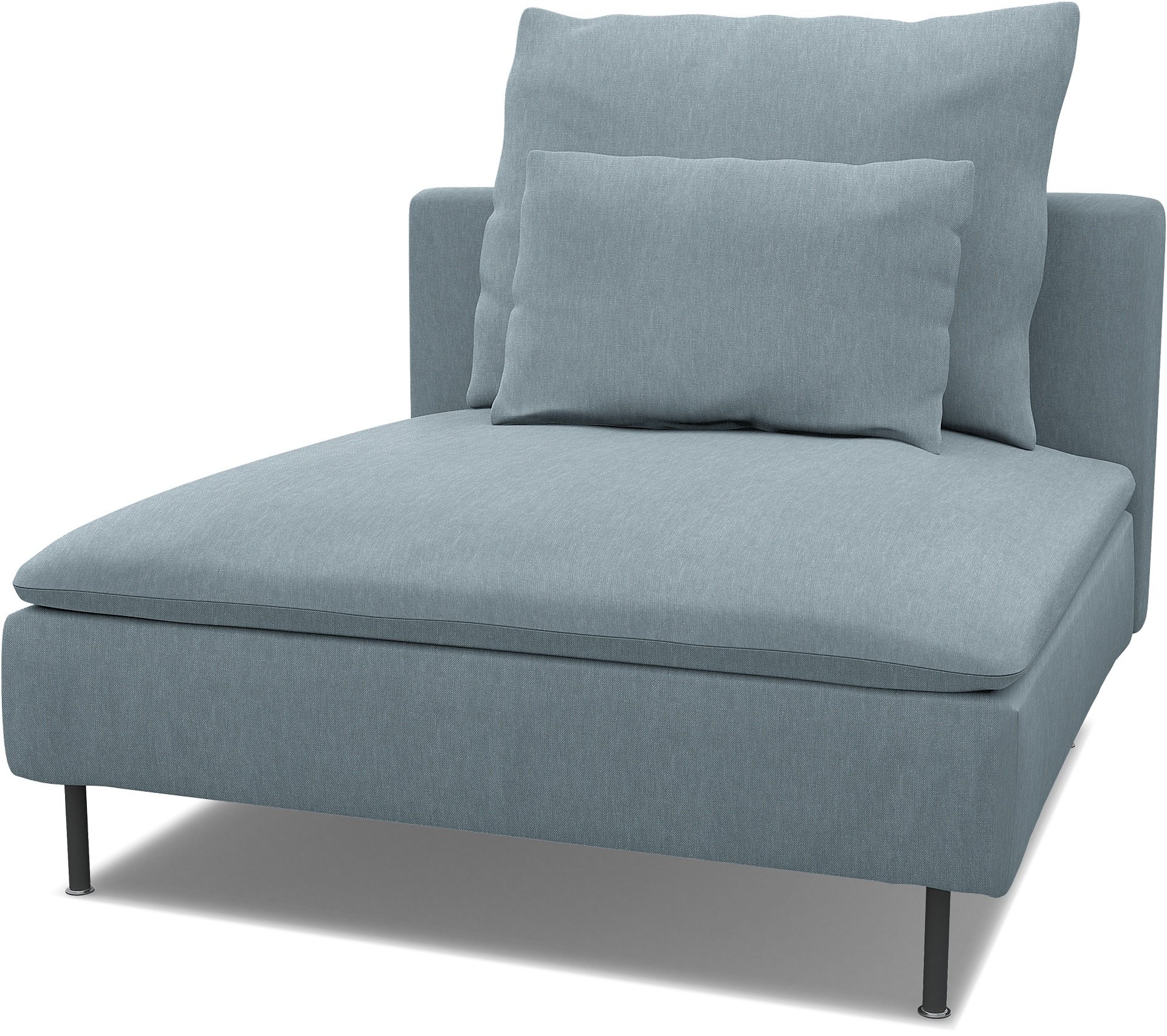 Spare Parts for SODERHAMN 1 SEAT SECTION , Dusty Blue, Linen - Bemz