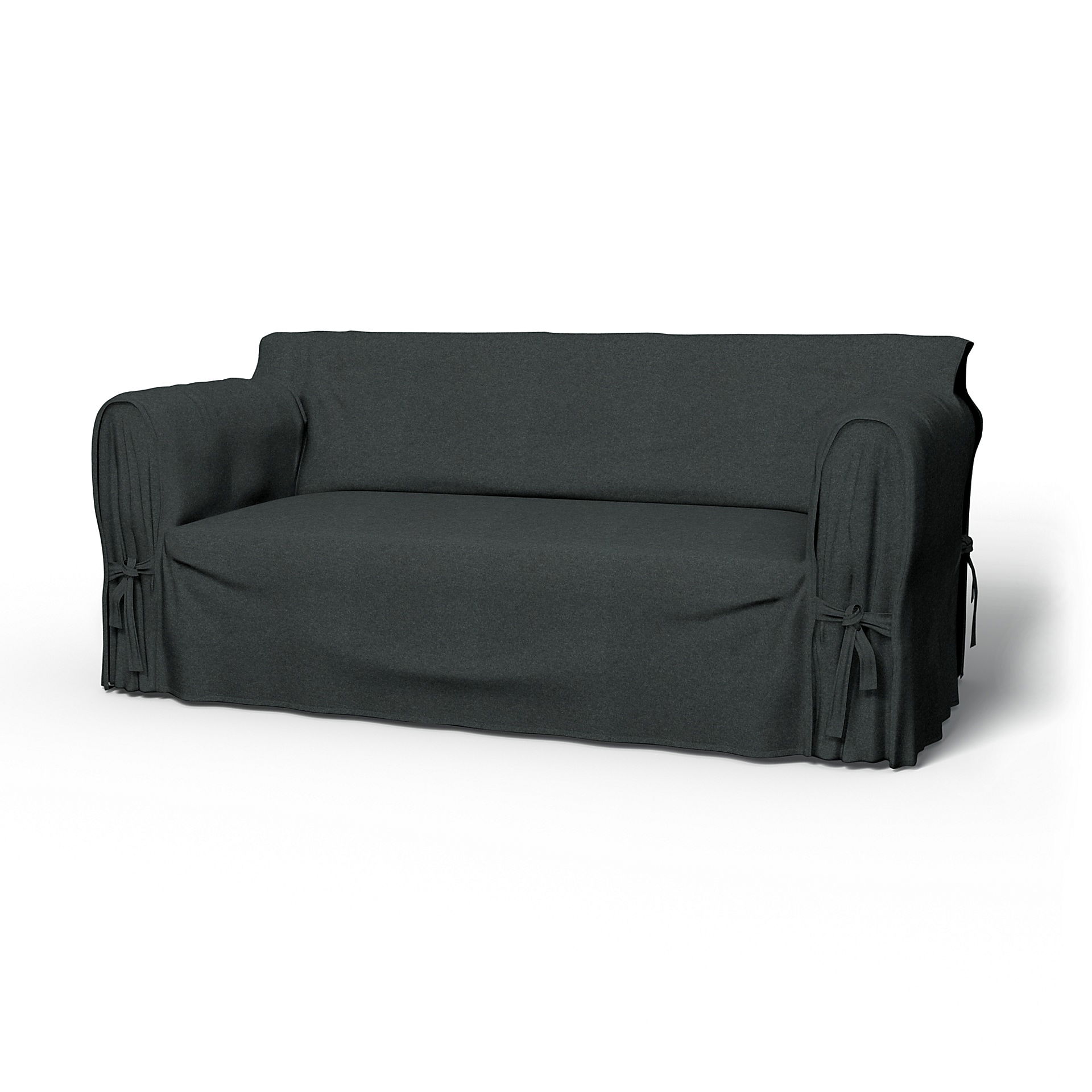 IKEA - Överdrag Multi Fit till 2,5-sitssoffa, Stone, ULL - Bemz