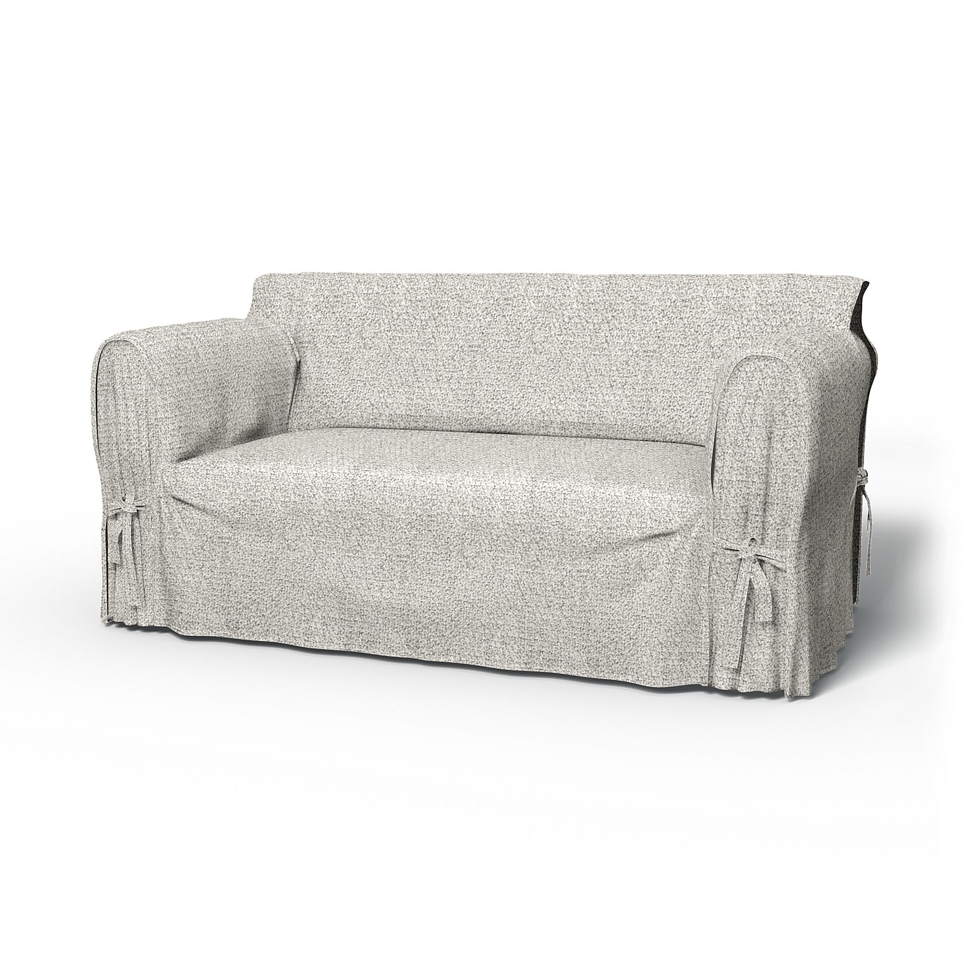 IKEA - Överdrag Multi Fit till 2-sitssoffa, Driftwood, BOUCLÉ & TEXTUR - Bemz