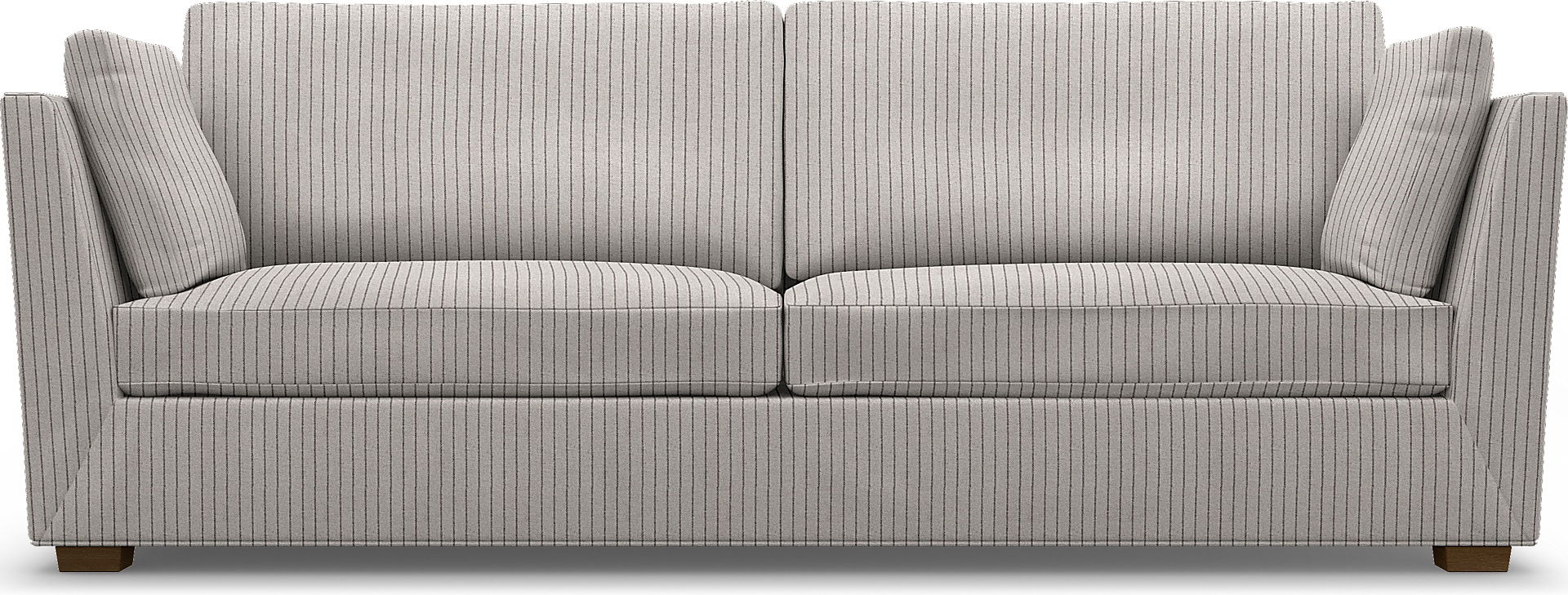 IKEA - Stockholm 3.5 Seater Sofa Cover, Silver Grey, Cotton - Bemz