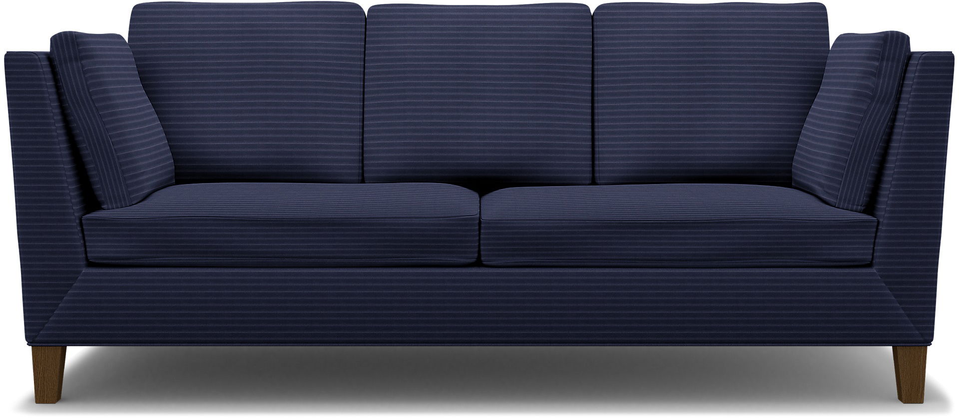IKEA - Stockholm 3 Seater Sofa Cover , Volcanic Ash, Corduroy - Bemz