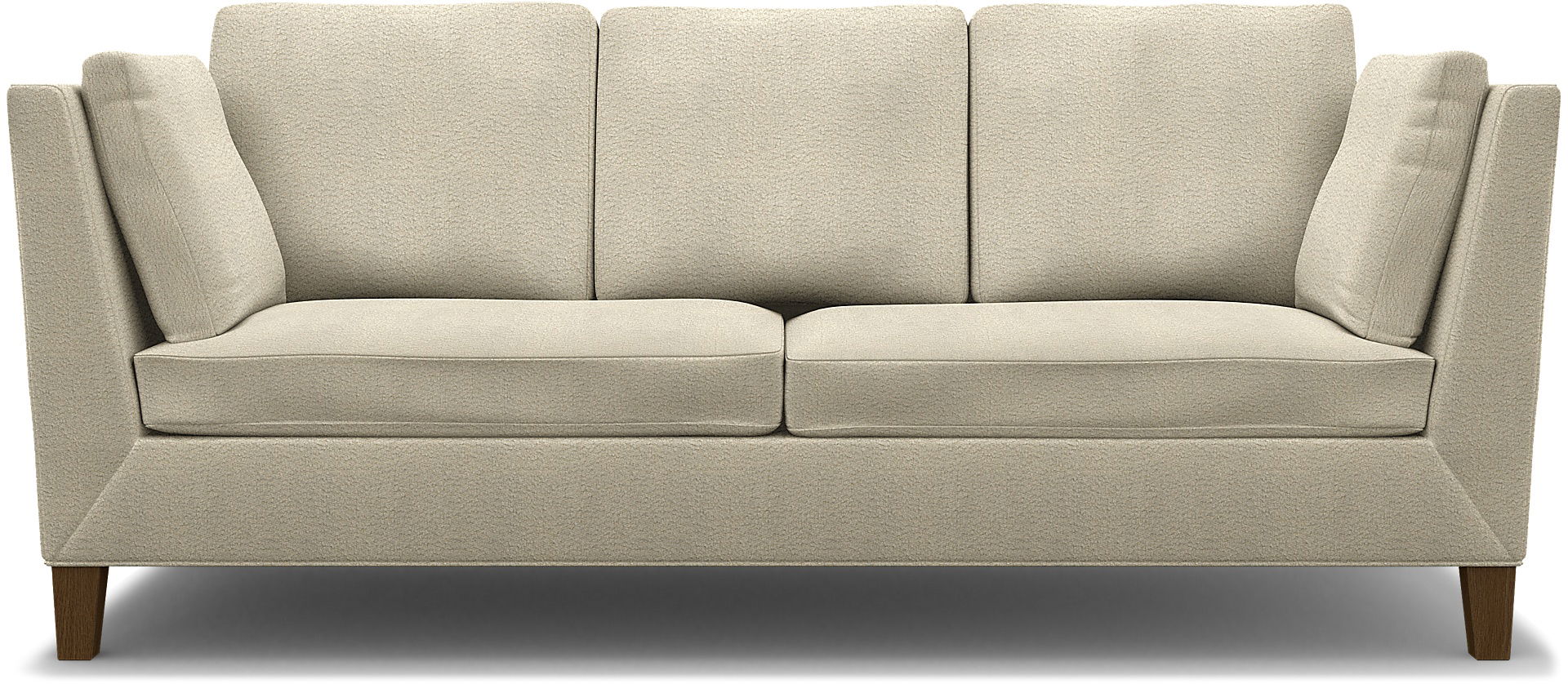 IKEA - Stockholm 3 Seater Sofa Cover , Natural White, BEMZ NATURE'S PALETTE COLLECTION - Bemz