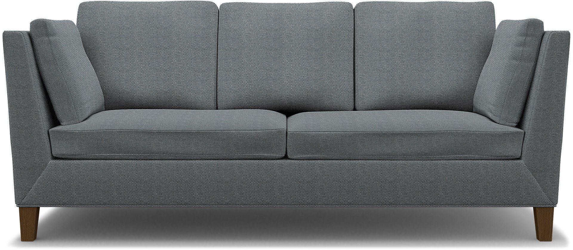 IKEA - Stockholm 3 Seater Sofa Cover , Denim, Cotton - Bemz