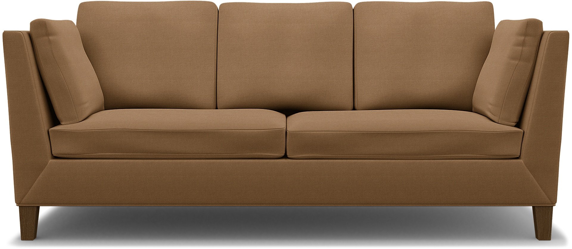 IKEA - Stockholm 3 Seater Sofa Cover , Nougat, Linen - Bemz