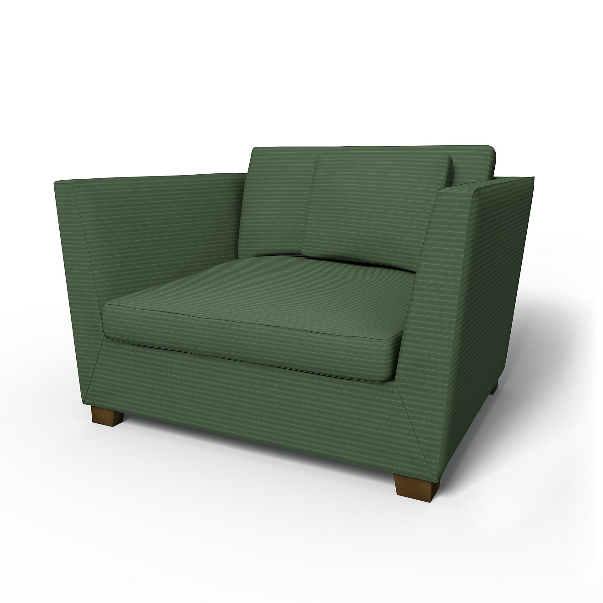 IKEA - Stockholm Armchair Cover, Palm Green, Corduroy - Bemz