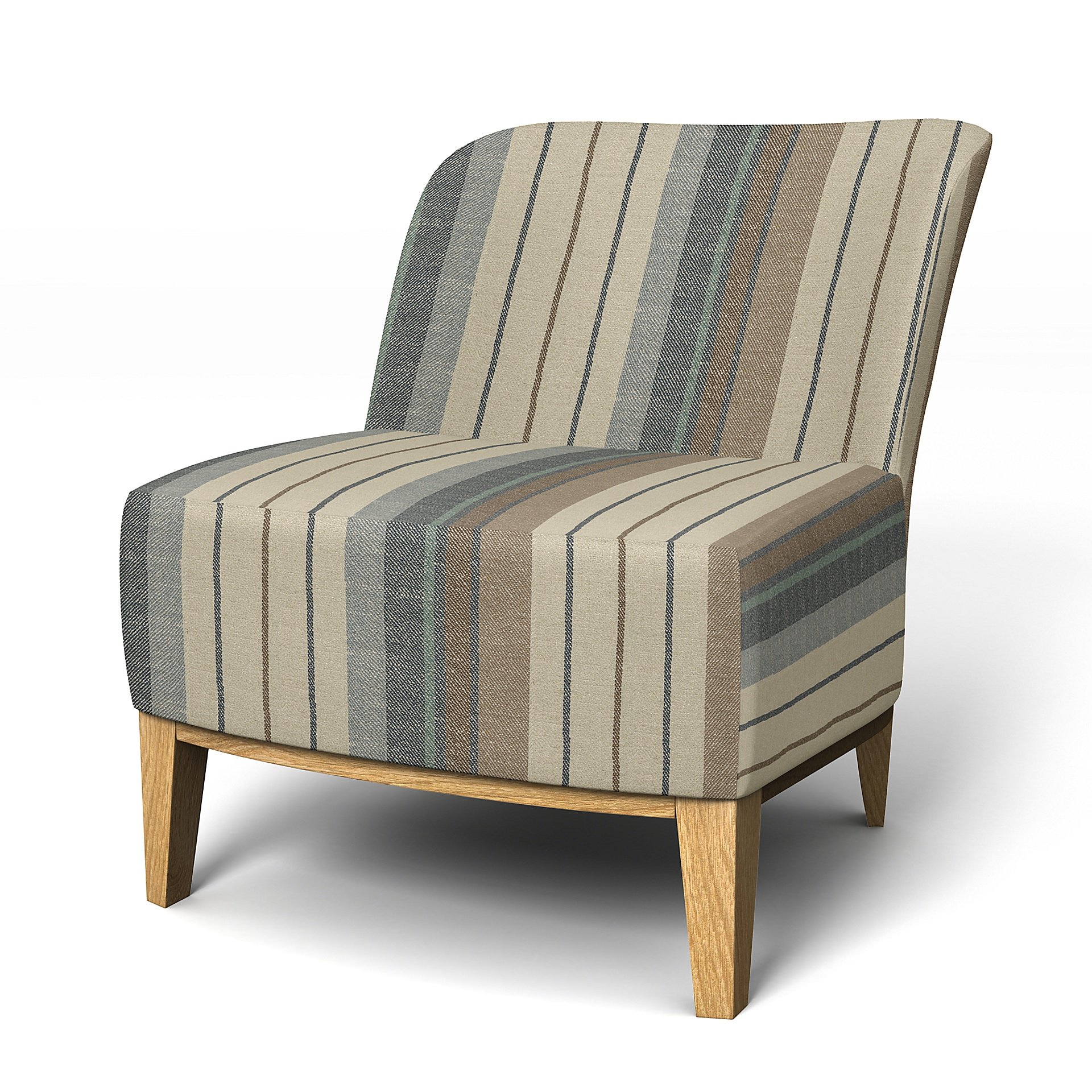 IKEA - Stockholm Easy Chair Cover, Soft Oak, Cotton - Bemz