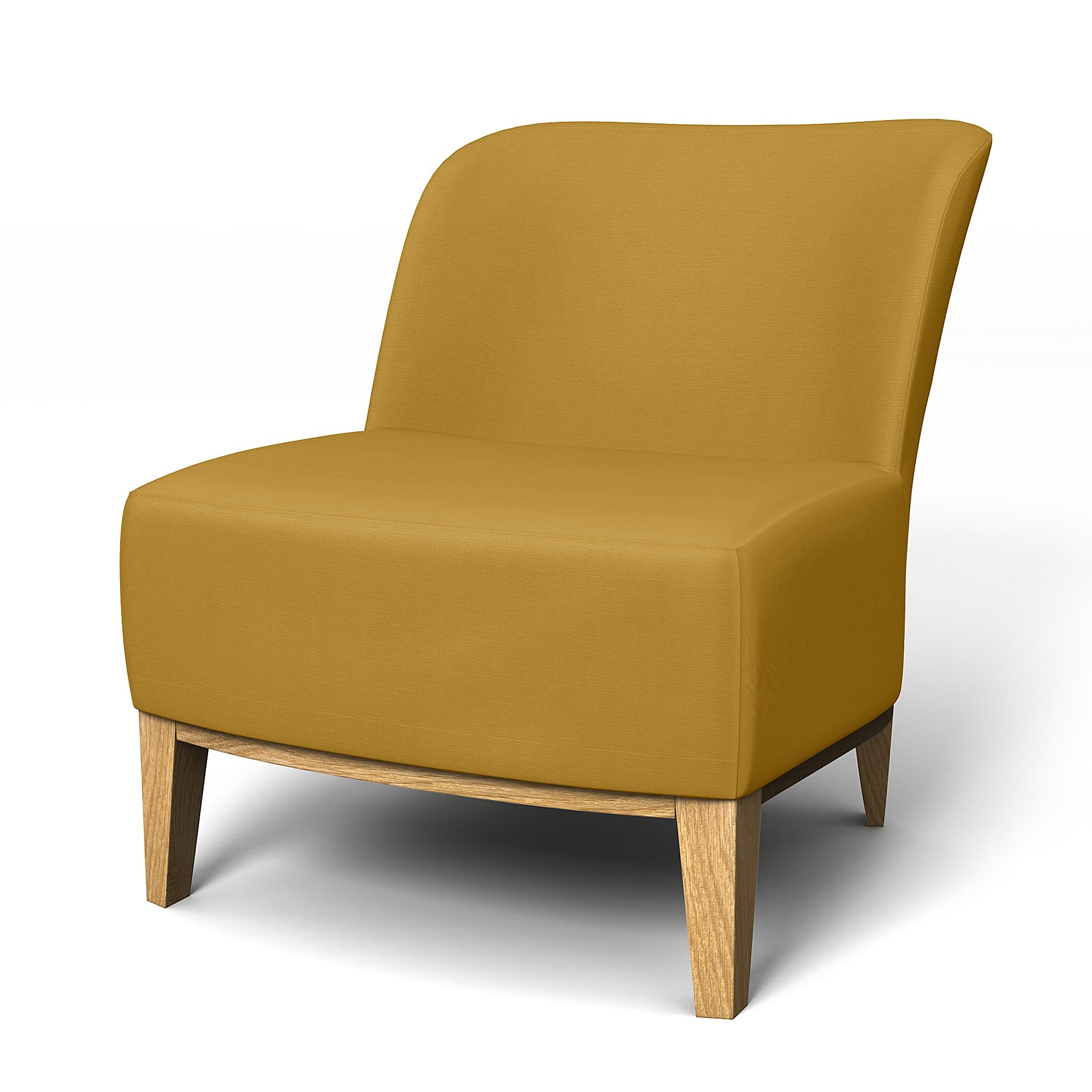 IKEA - Stockholm Easy Chair Cover, Honey Mustard, Cotton - Bemz