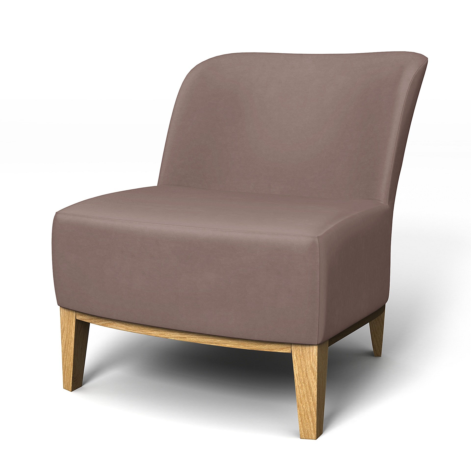 IKEA - Stockholm Easy Chair Cover, Lavender, Velvet - Bemz