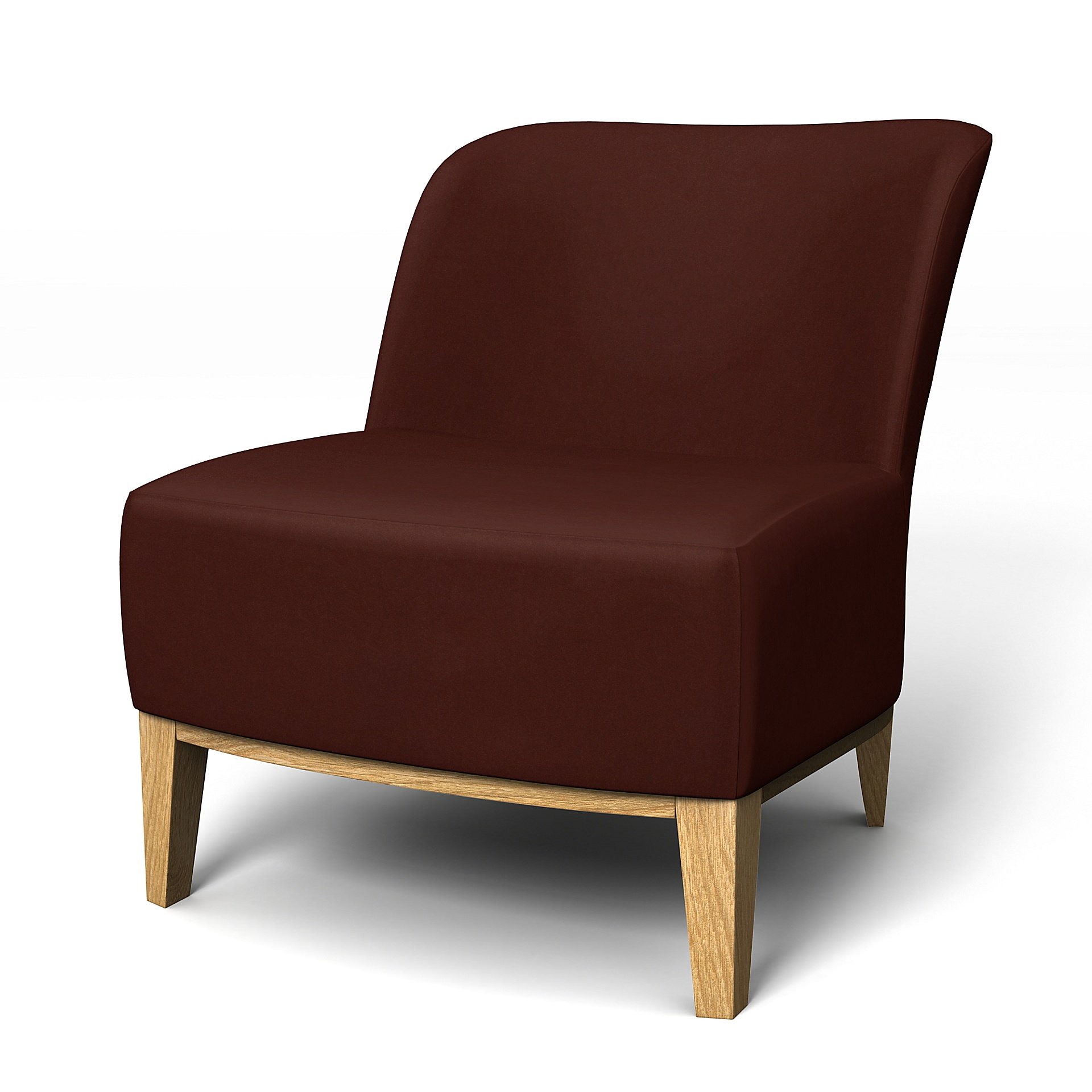 IKEA - Stockholm Easy Chair Cover, Ground Coffee, Velvet - Bemz