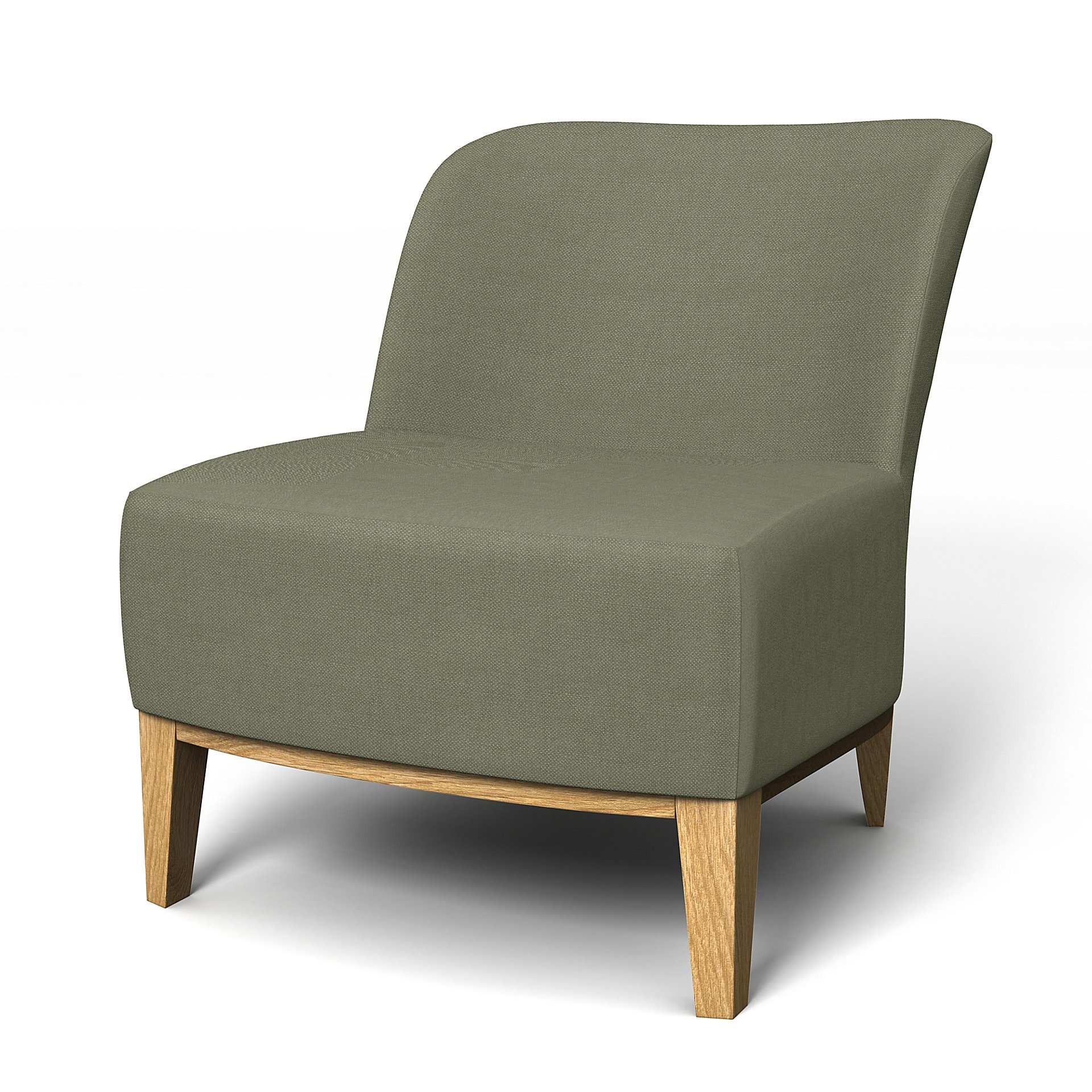 IKEA - Stockholm Easy Chair Cover, Sage, Linen - Bemz