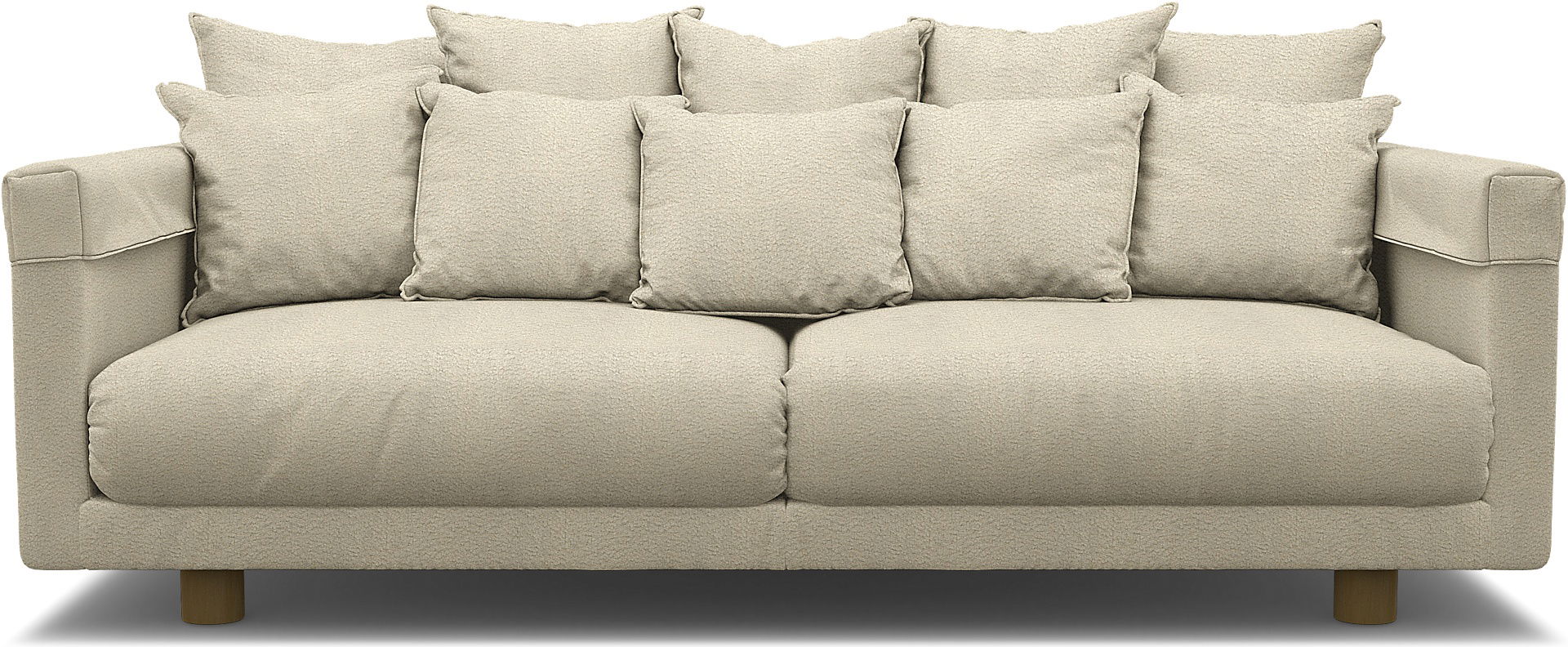 IKEA - Stockholm 2017 3 Seater Sofa Cover, Natural White, BEMZ NATURE'S PALETTE COLLECTION - Bemz