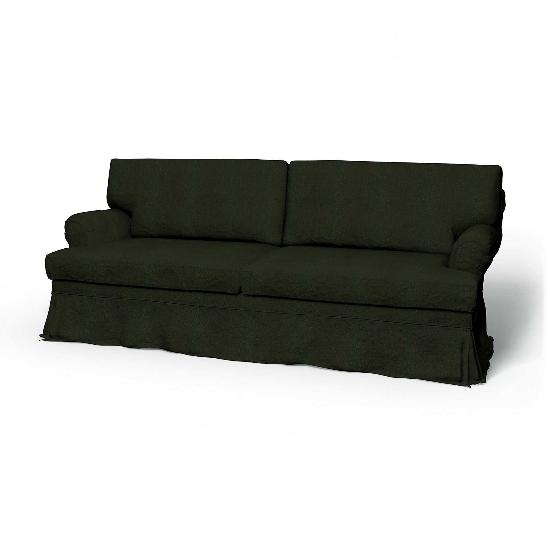 IKEA - Överdrag till Stockholm 3-sitssoffa (1994-2000), Dark Moss Green, BEMZ NATURES’ PALETTE COLLECTION - Bemz