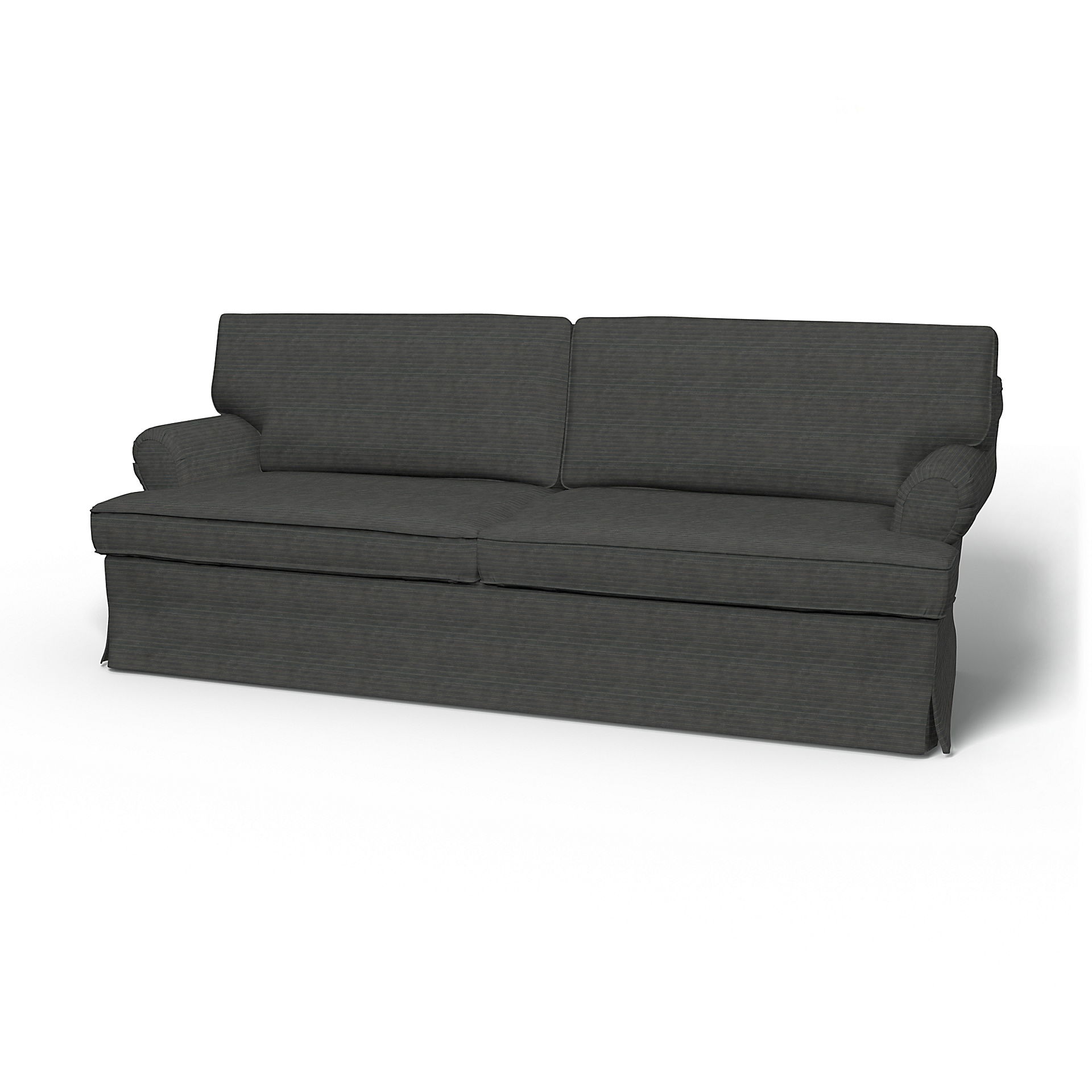 IKEA - Stockholm 3 Seater Sofa Cover (1994-2000), Licorice, Corduroy - Bemz