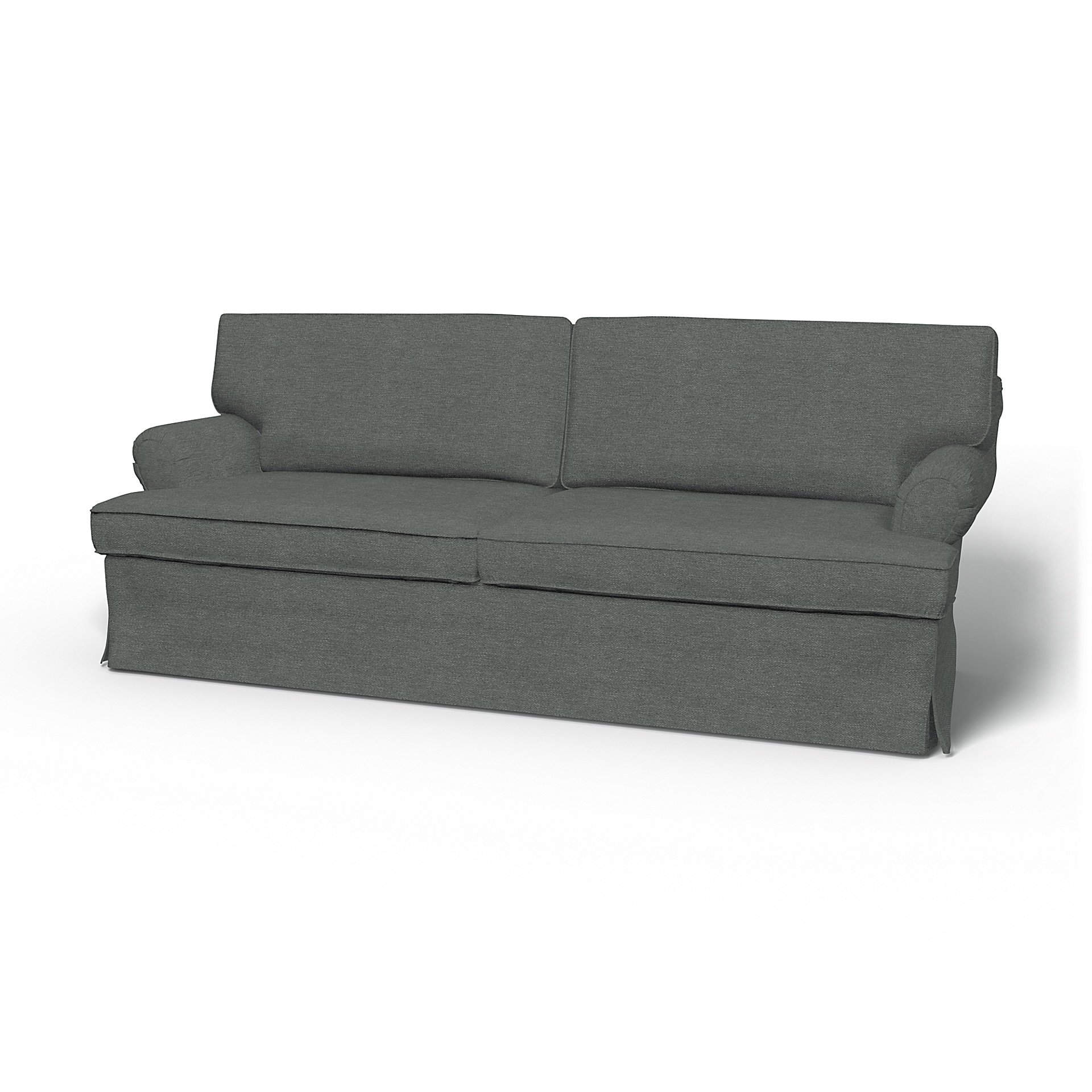 IKEA - Stockholm 3 Seater Sofa Cover (1994-2000), Laurel, Boucle & Texture - Bemz