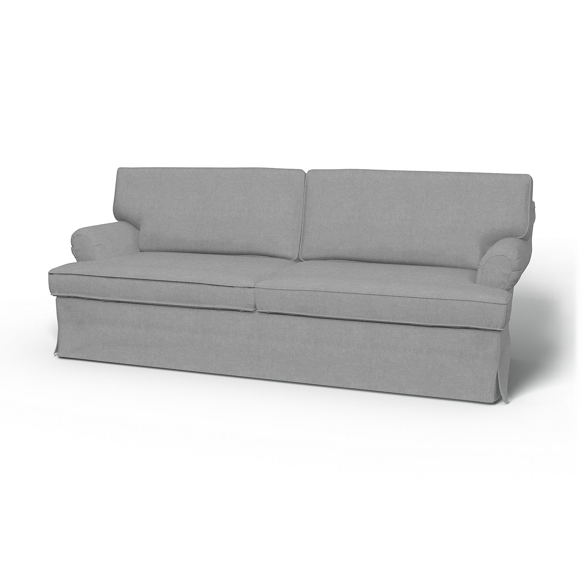IKEA - Stockholm 3 Seater Sofa Cover (1994-2000), Graphite, Linen - Bemz