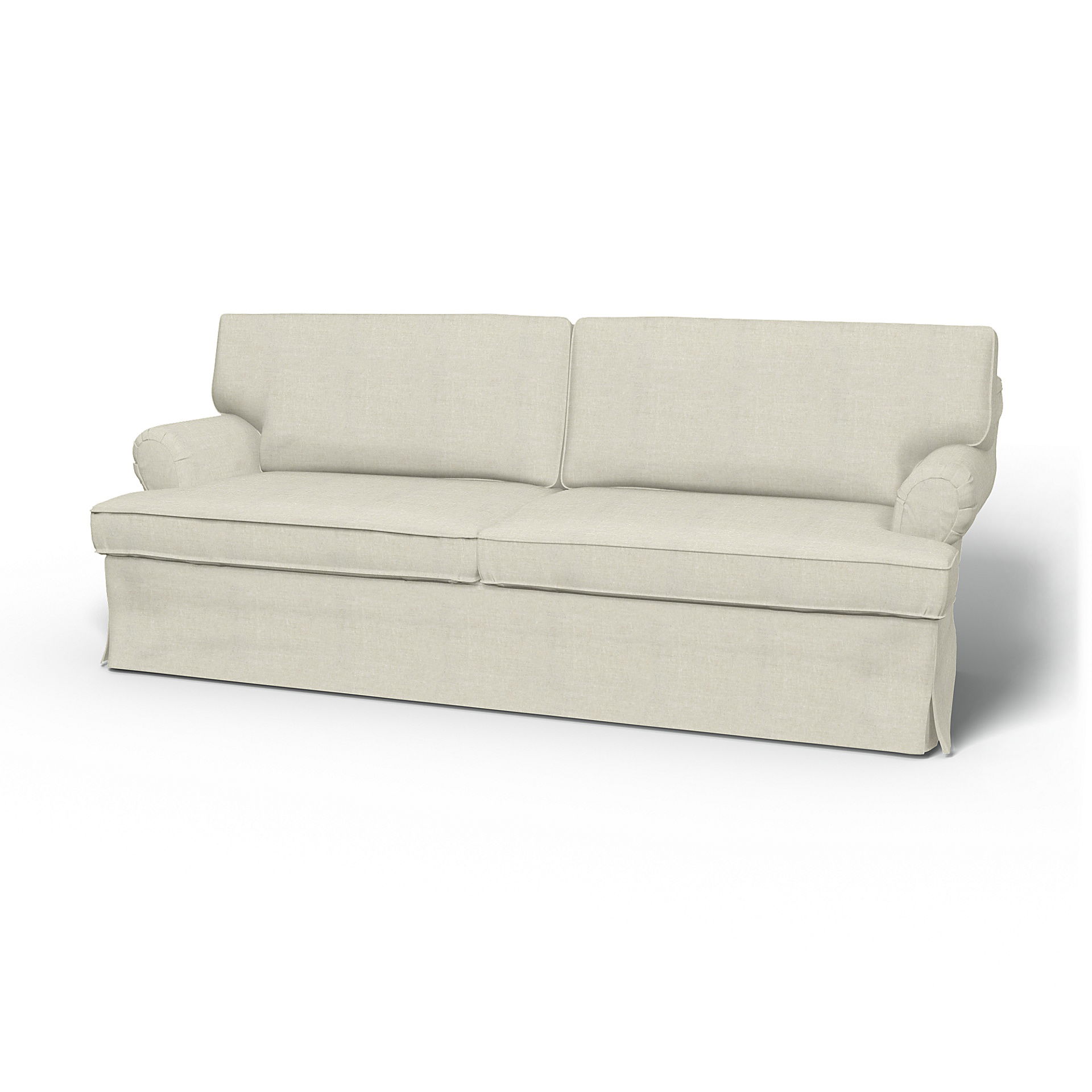 IKEA - Stockholm 3 Seater Sofa Cover (1994-2000), Natural, Linen - Bemz