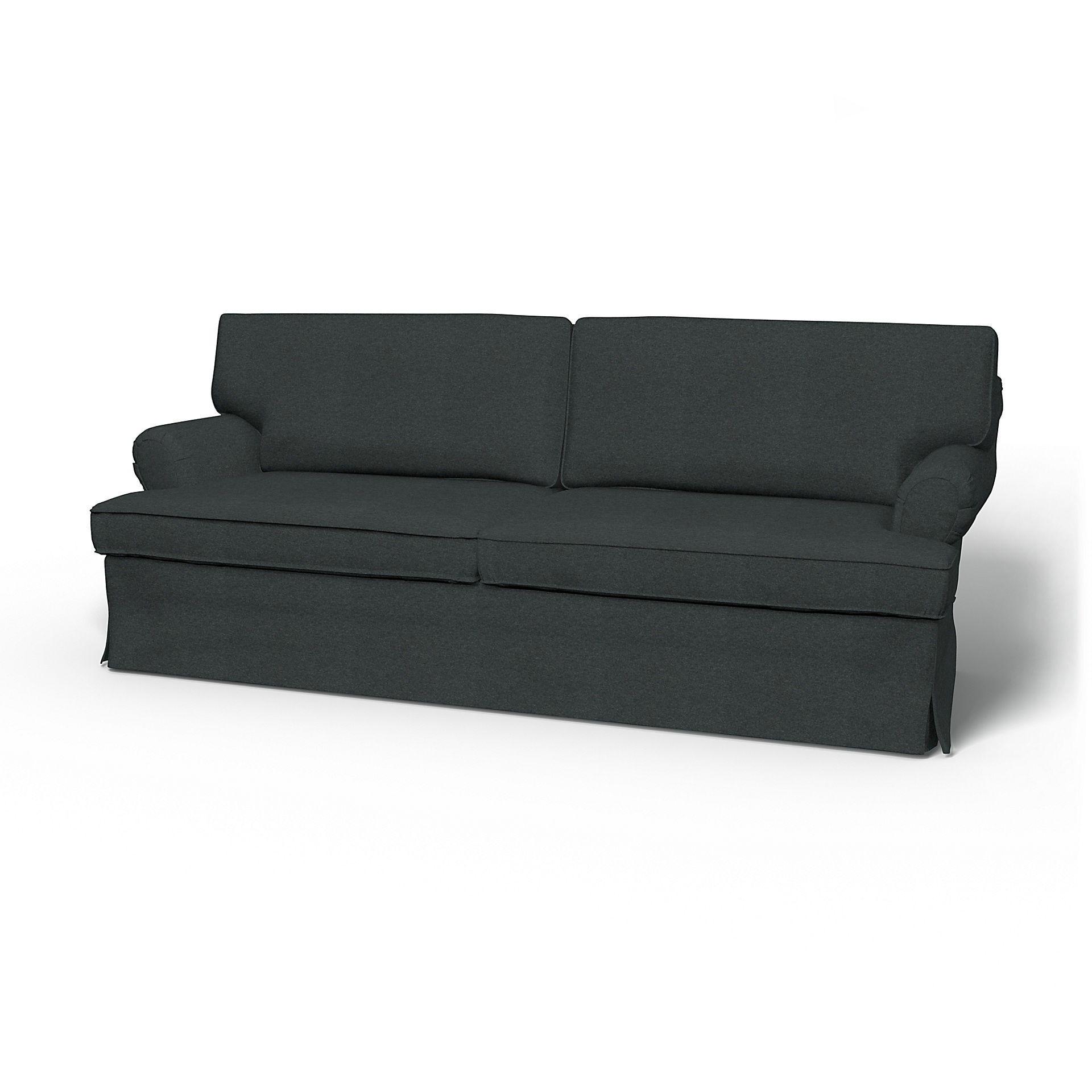 IKEA - Stockholm 3 Seater Sofa Cover (1994-2000), Stone, Wool - Bemz