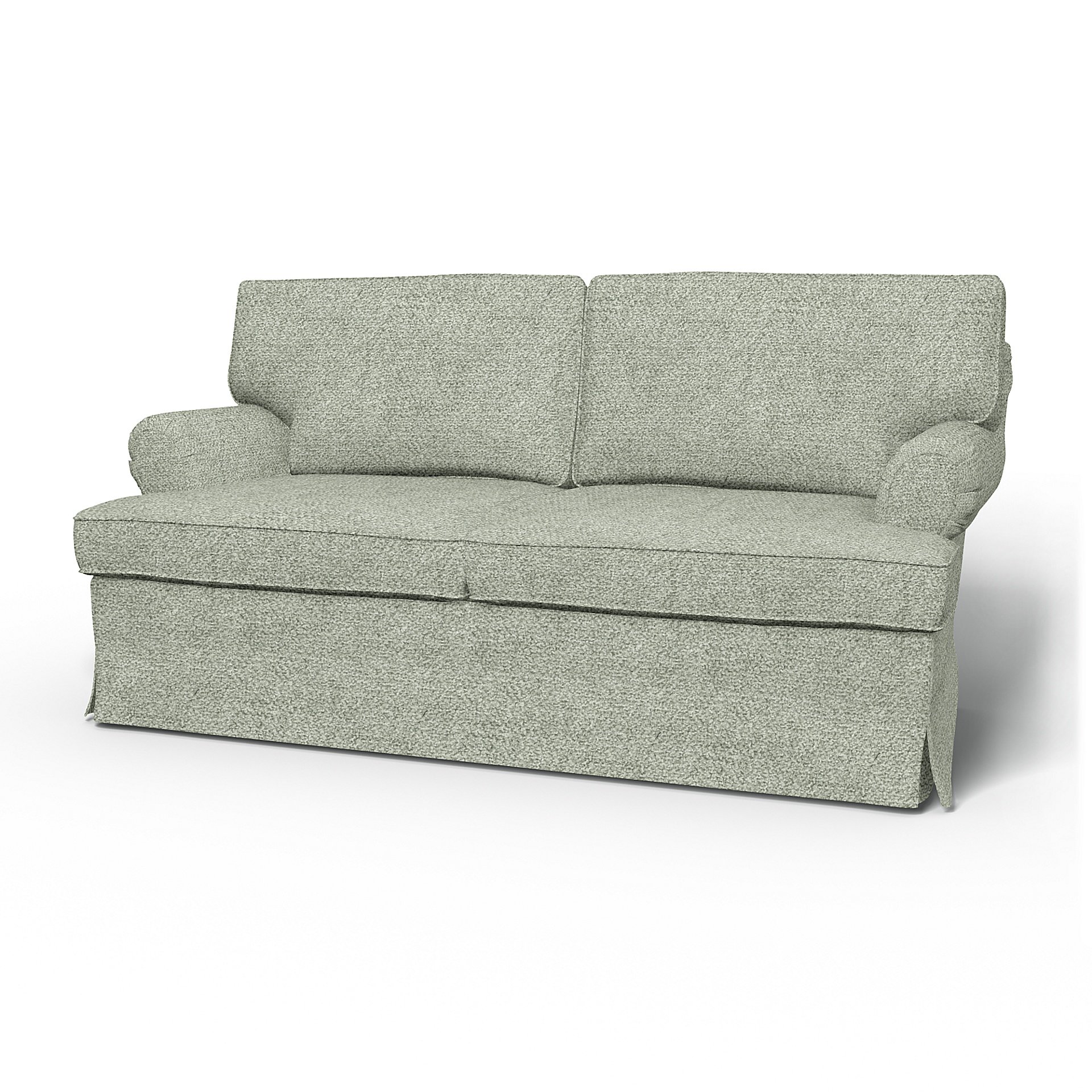IKEA - Stockholm 2 Seater Sofa Cover (1994-2000), Pistachio, Boucle & Texture - Bemz