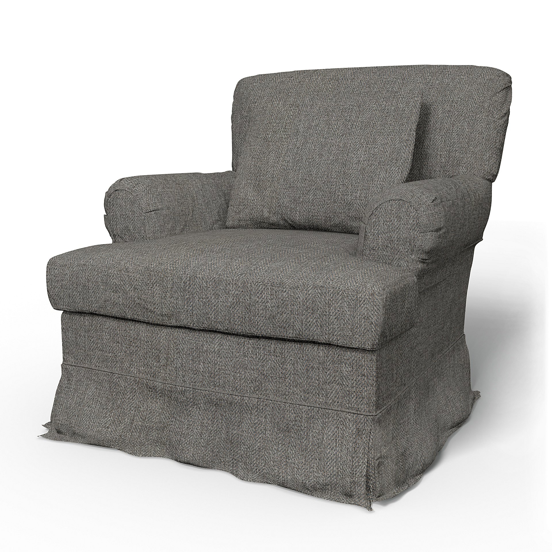IKEA - Stockholm Armchair Cover (1994-2000), Taupe, Boucle & Texture - Bemz