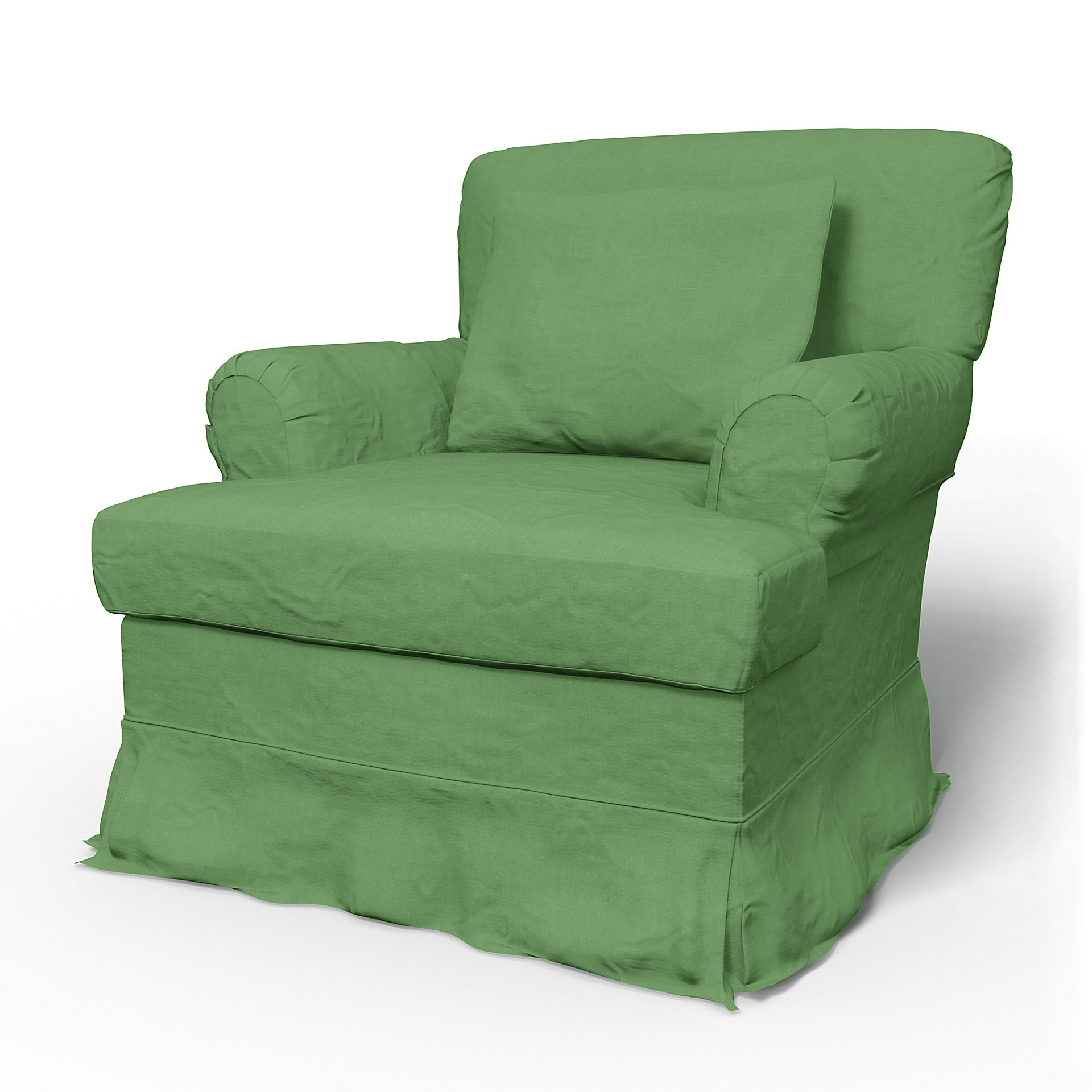 IKEA - Stockholm Armchair Cover (1994-2000), Apple Green, Linen - Bemz