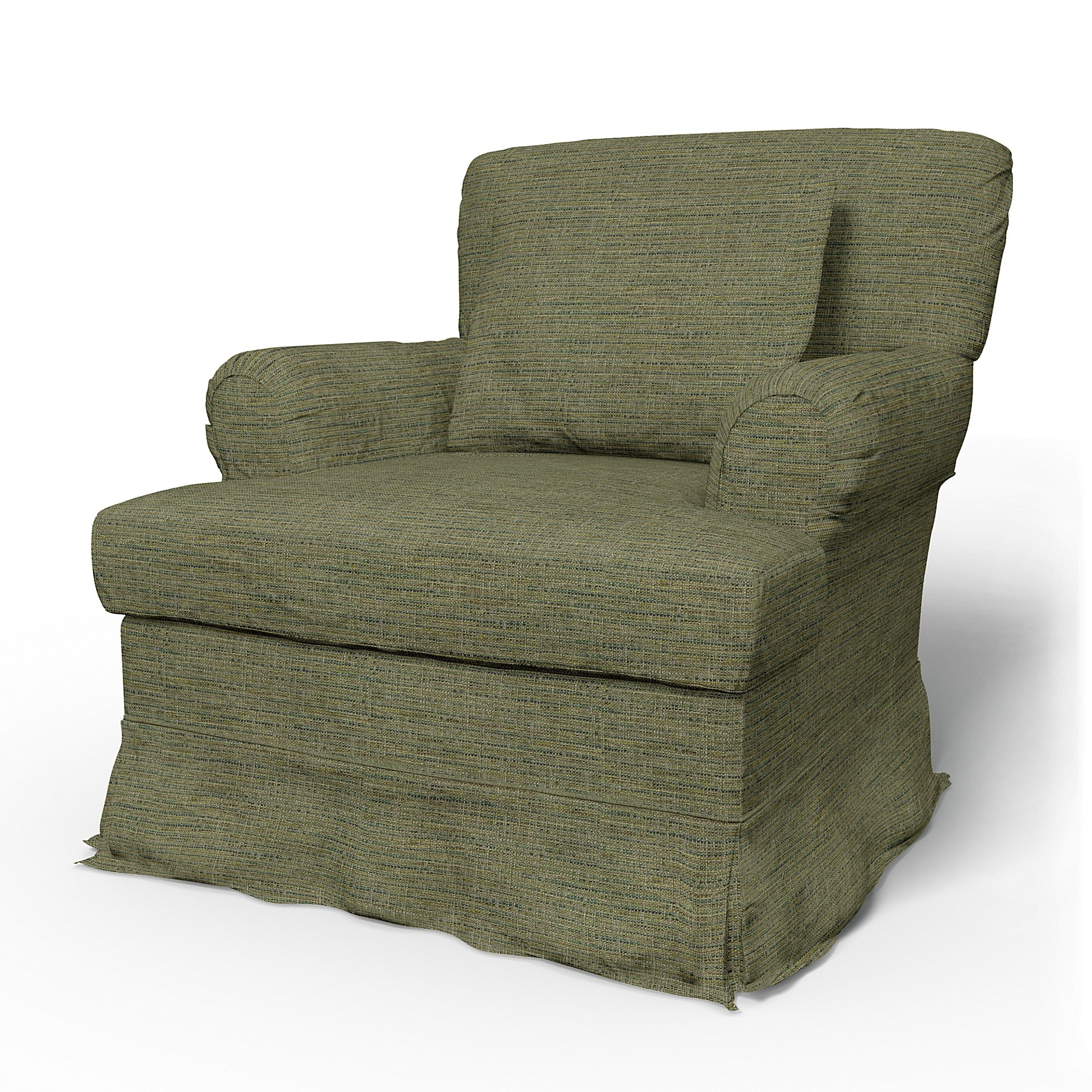 IKEA - Stockholm Armchair Cover (1994-2000), Meadow Green, Boucle & Texture - Bemz